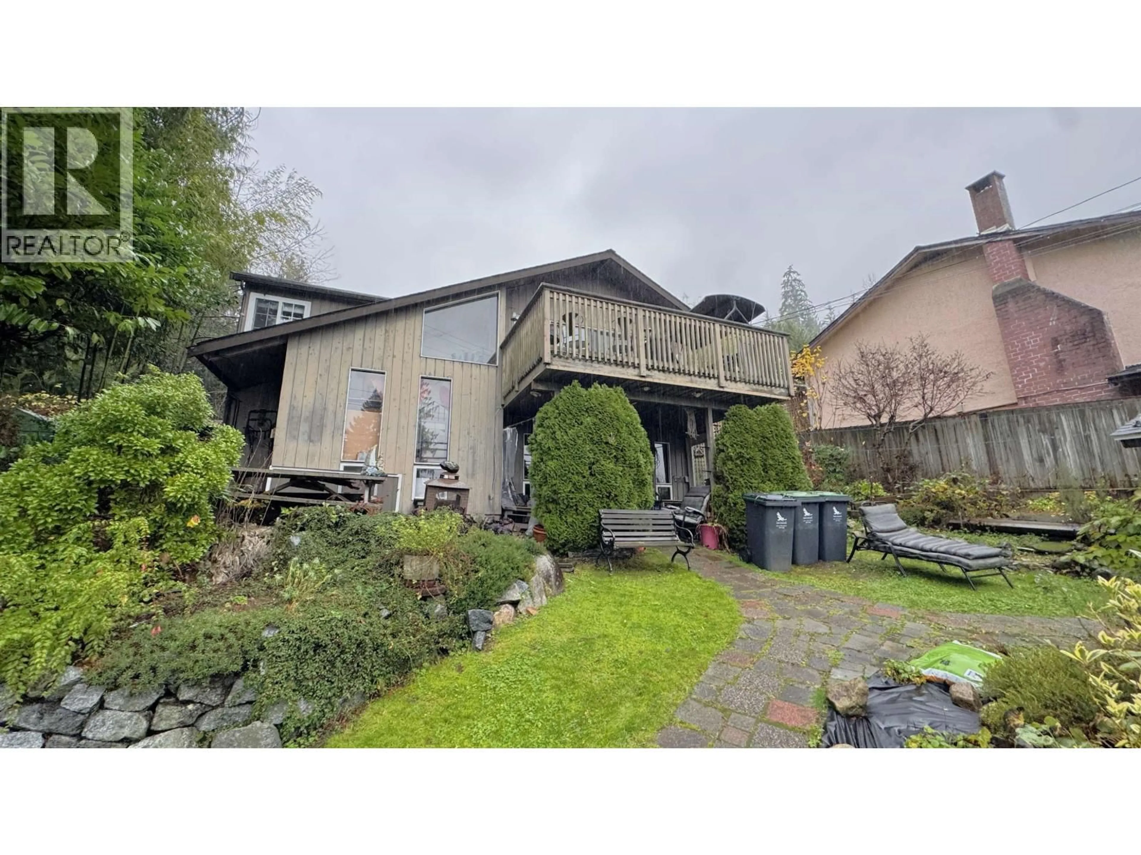 A pic from outside/outdoor area/front of a property/back of a property/a pic from drone, street for 2071 DEEP COVE ROAD, North Vancouver British Columbia V7G1S8