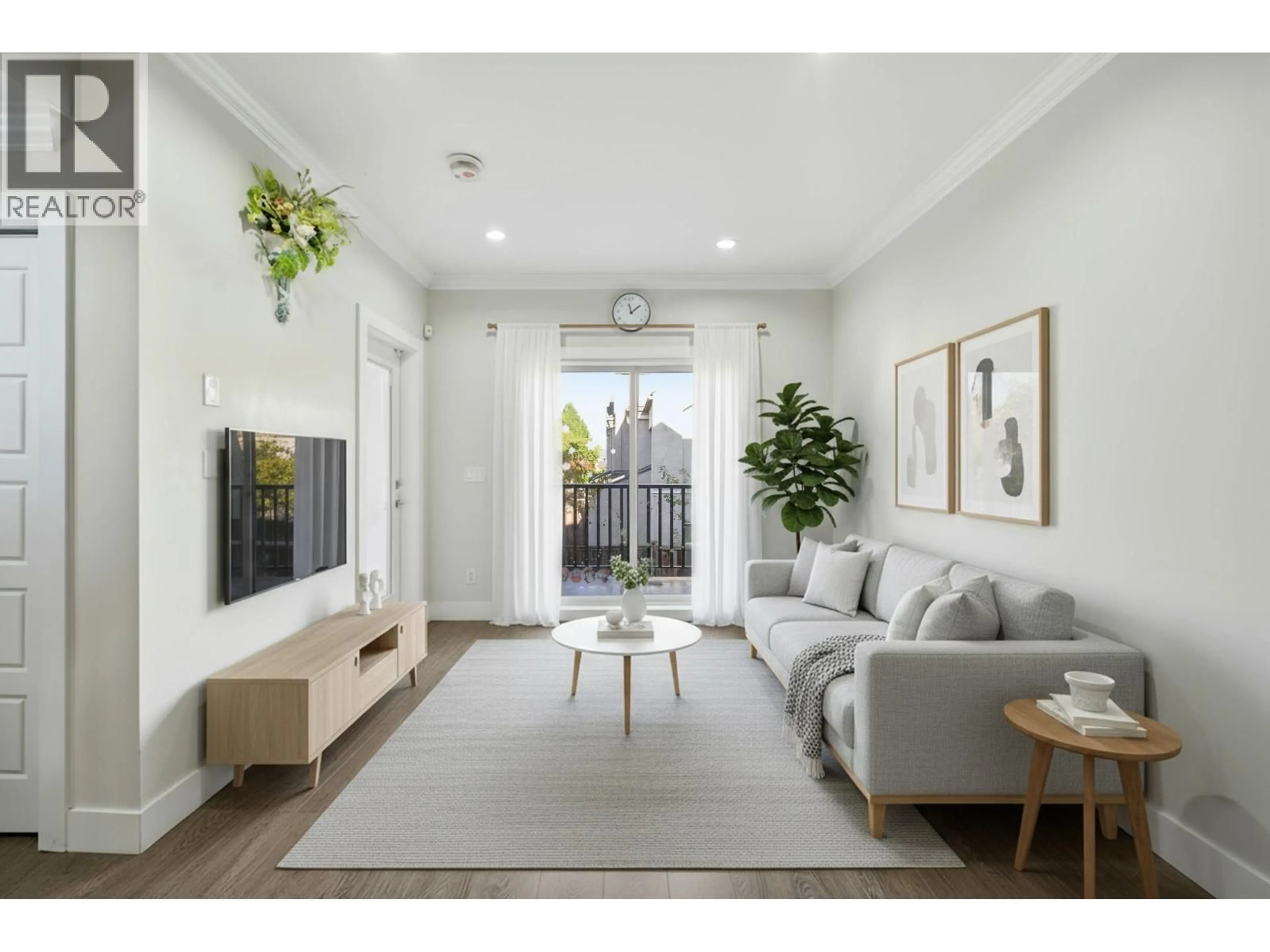 Living room with furniture, unknown for 5 - 9833 CAMBIE ROAD, Richmond British Columbia V6X1K3