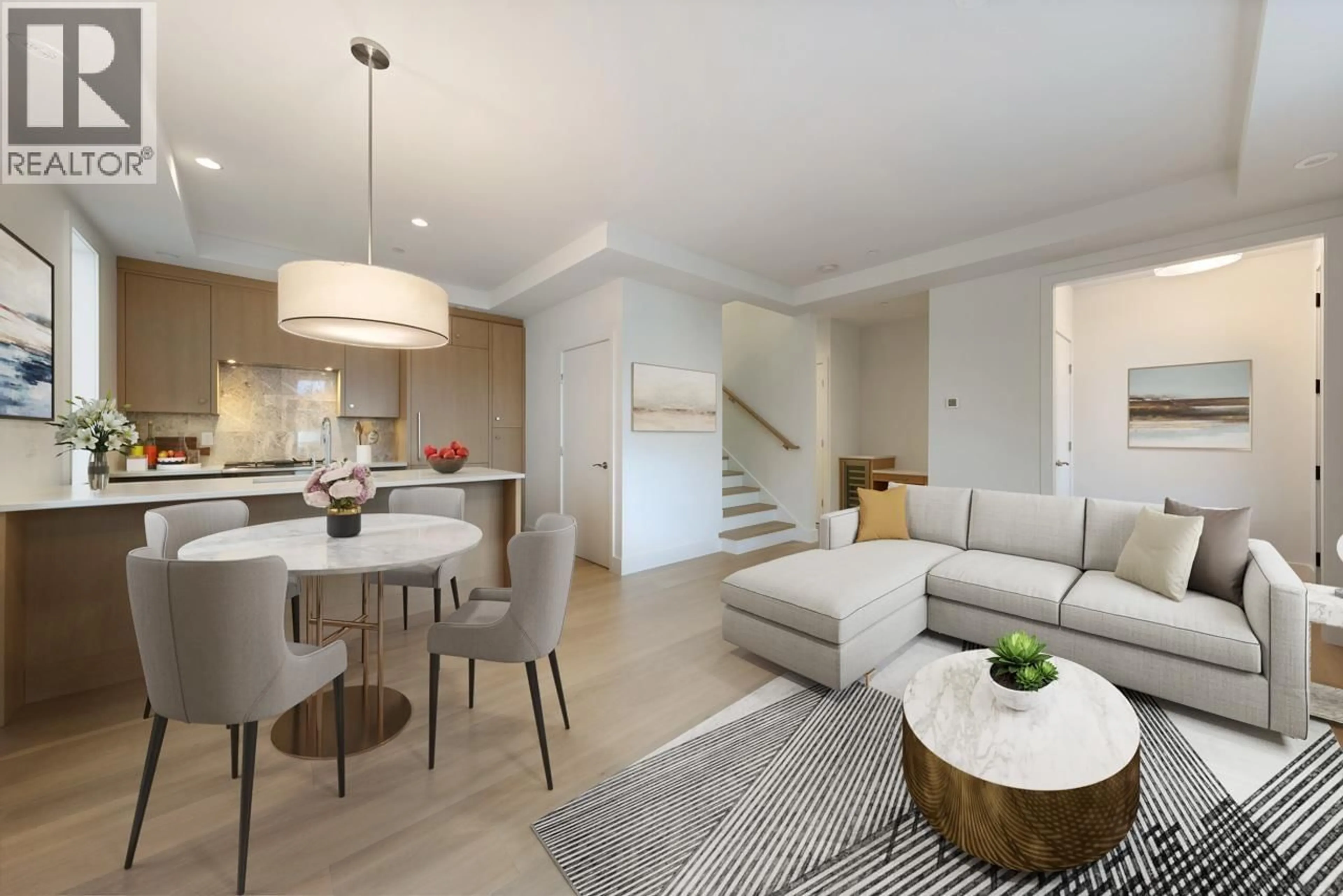 Living room with furniture, wood/laminate floor for 1136 26TH AVENUE, Vancouver British Columbia V5V2J7