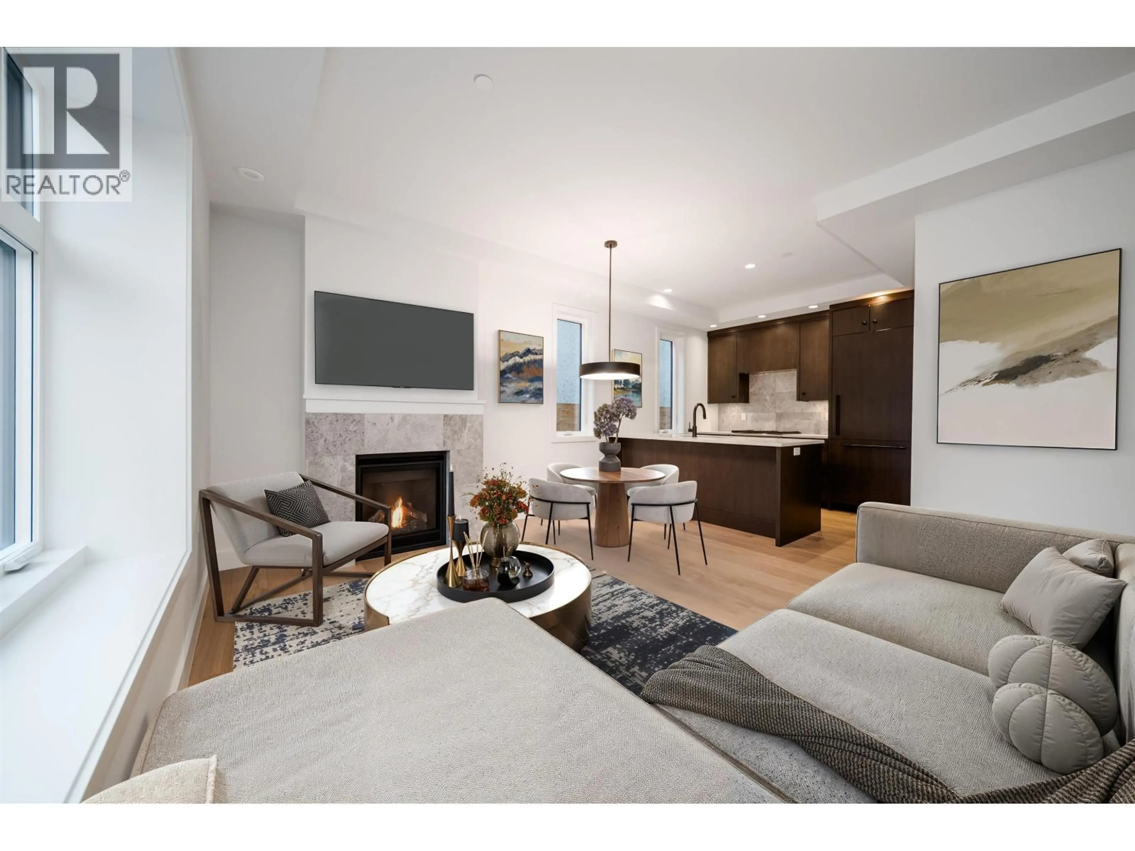 Living room with furniture, wood/laminate floor for 1138 26TH AVENUE, Vancouver British Columbia V5V2J7