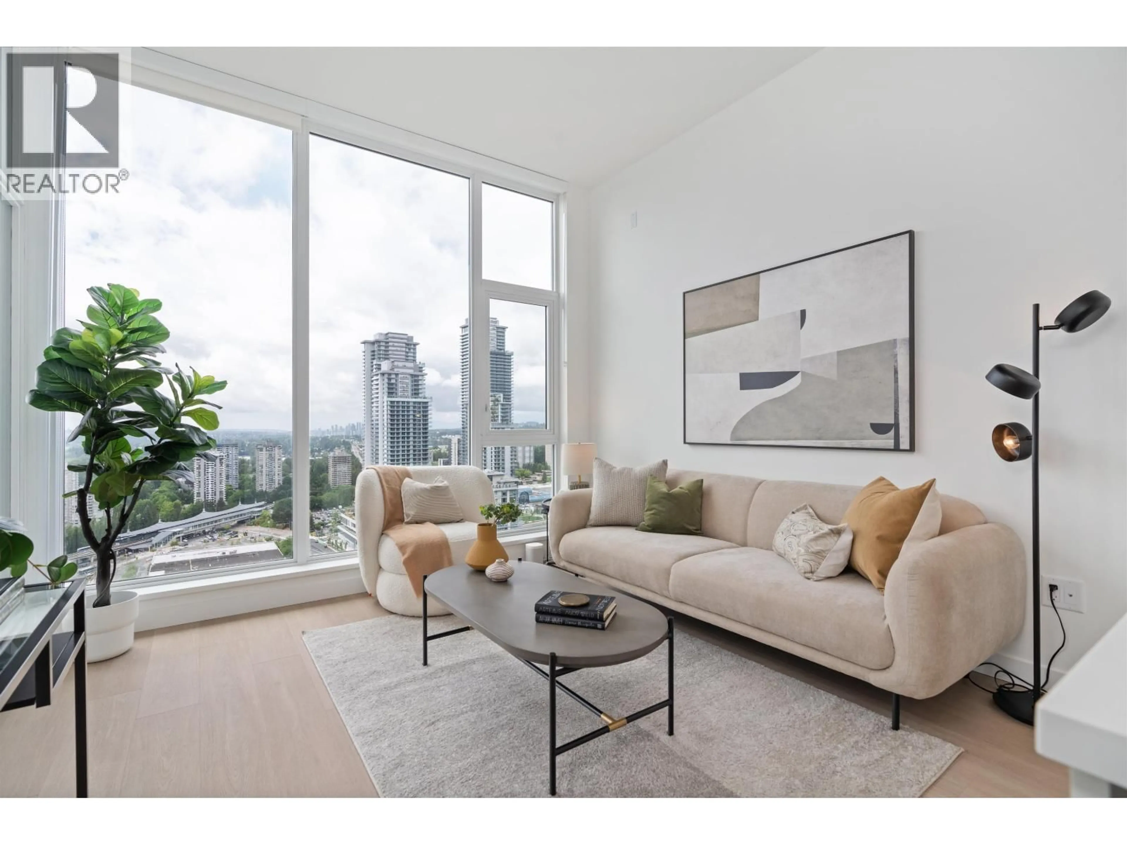 Living room with furniture, unknown for 2507 - 555 SYDNEY AVENUE, Coquitlam British Columbia V3K0G5