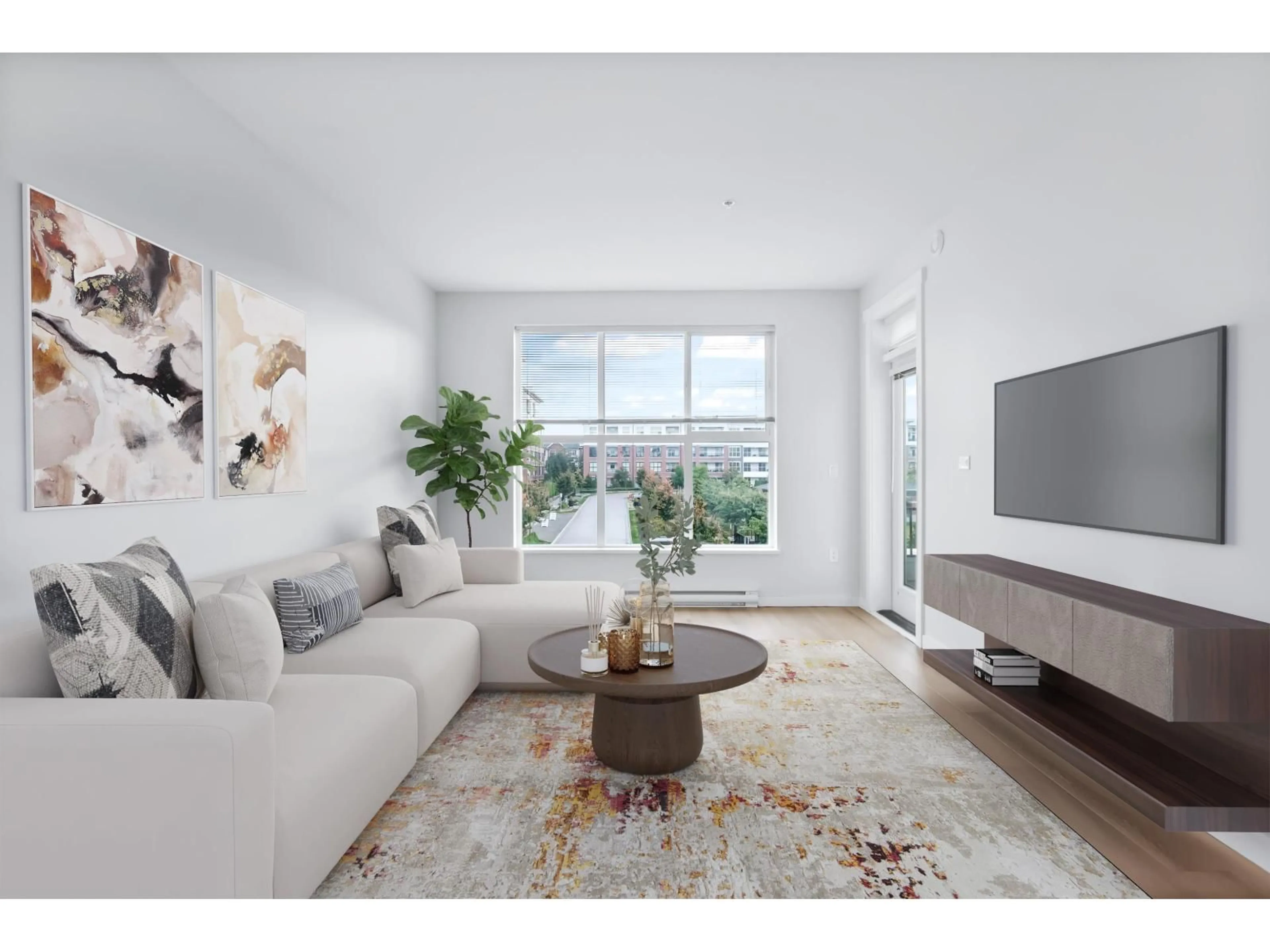 Living room with furniture, unknown for B319 - 8150 207 STREET, Langley British Columbia V2Y4J2