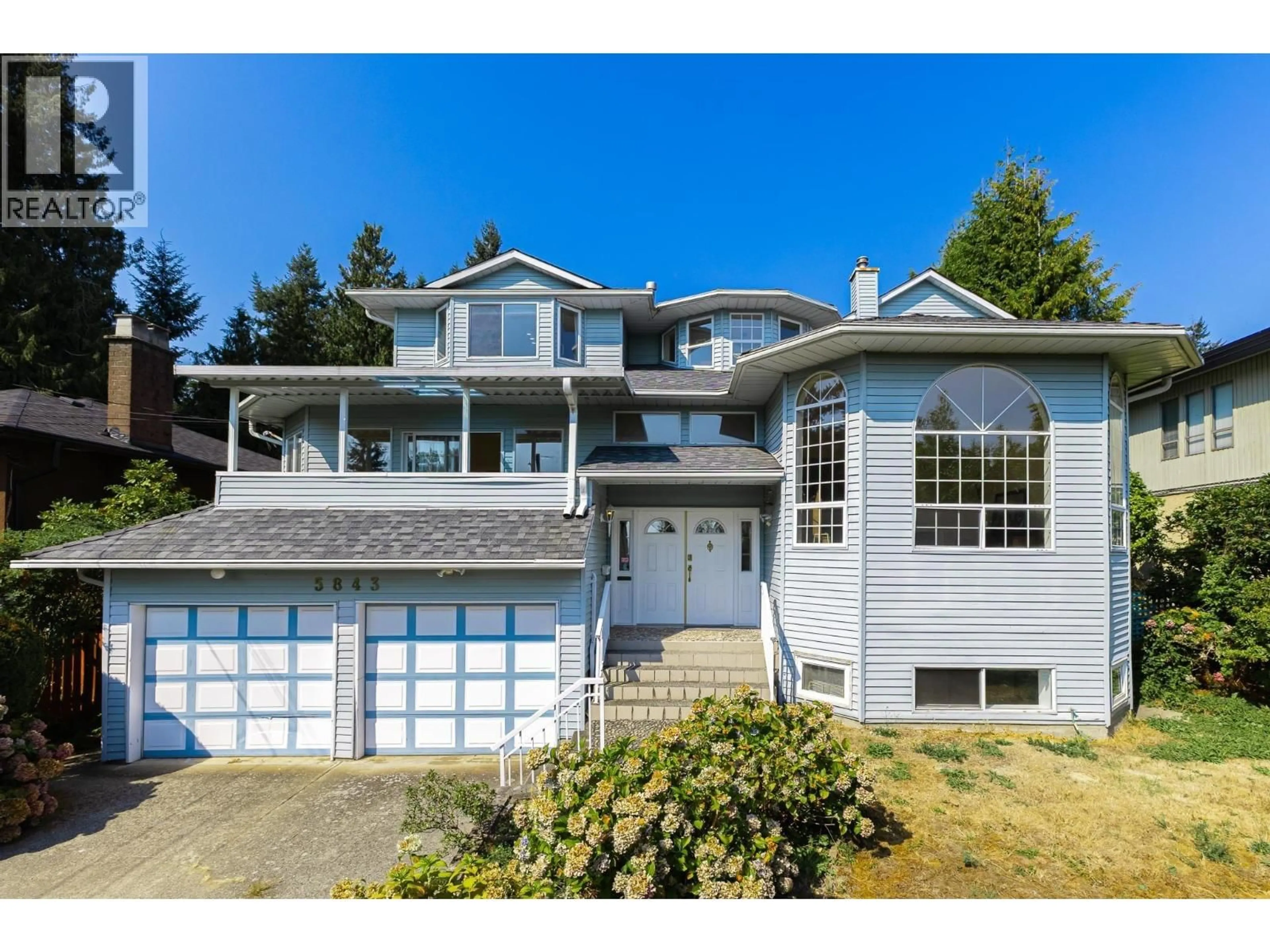 Home with vinyl exterior material, street for 5843 CARSON STREET, Burnaby British Columbia V5J2Z7