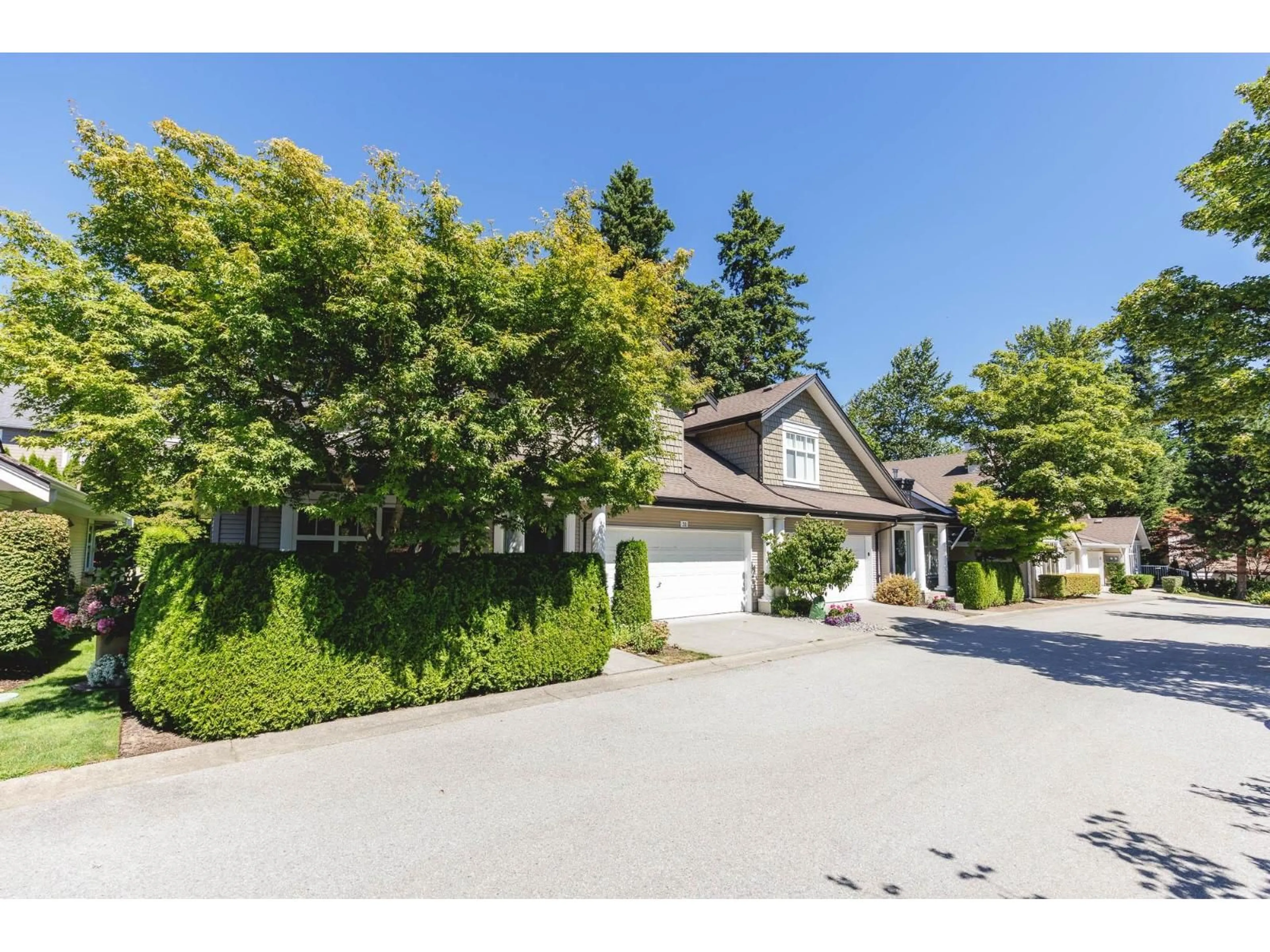 A pic from outside/outdoor area/front of a property/back of a property/a pic from drone, street for 31 - 14877 33 AVENUE, Surrey British Columbia V4P3A3