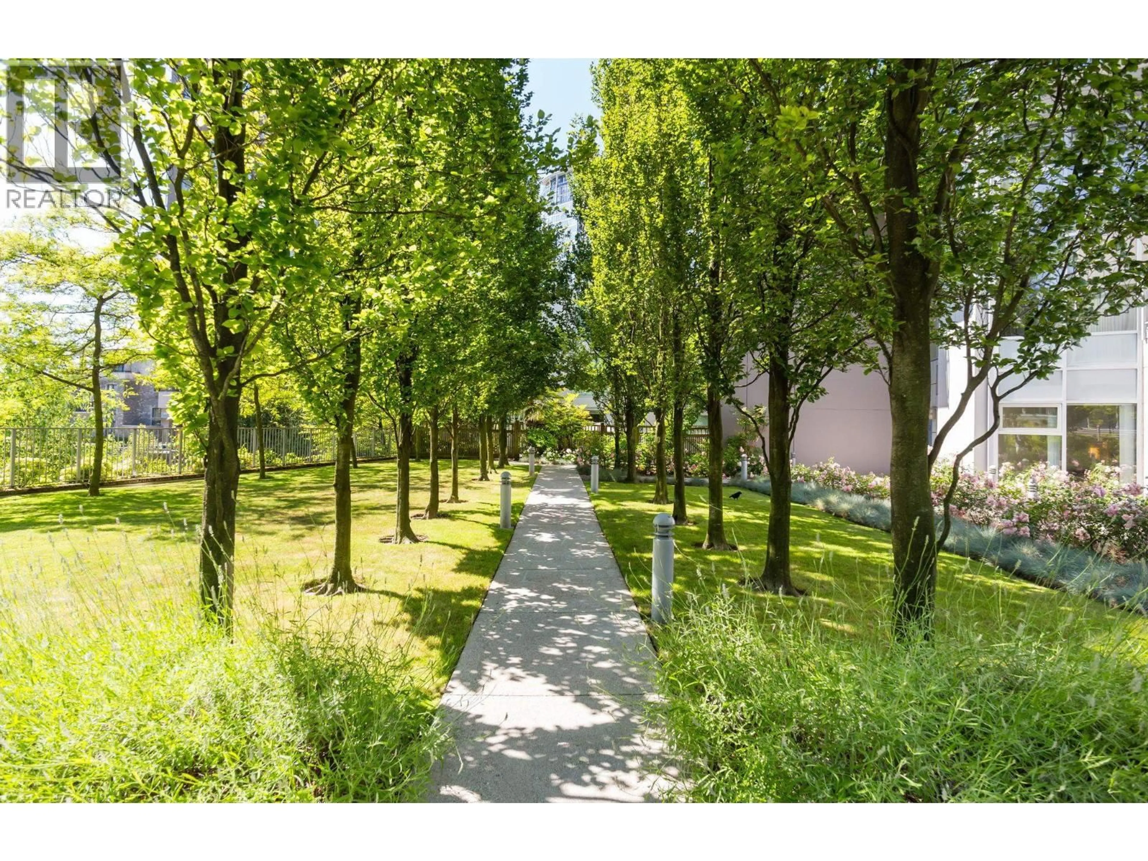 Patio, forest/trees view for 2201 - 1408 STRATHMORE MEWS, Vancouver British Columbia V6Z3A9
