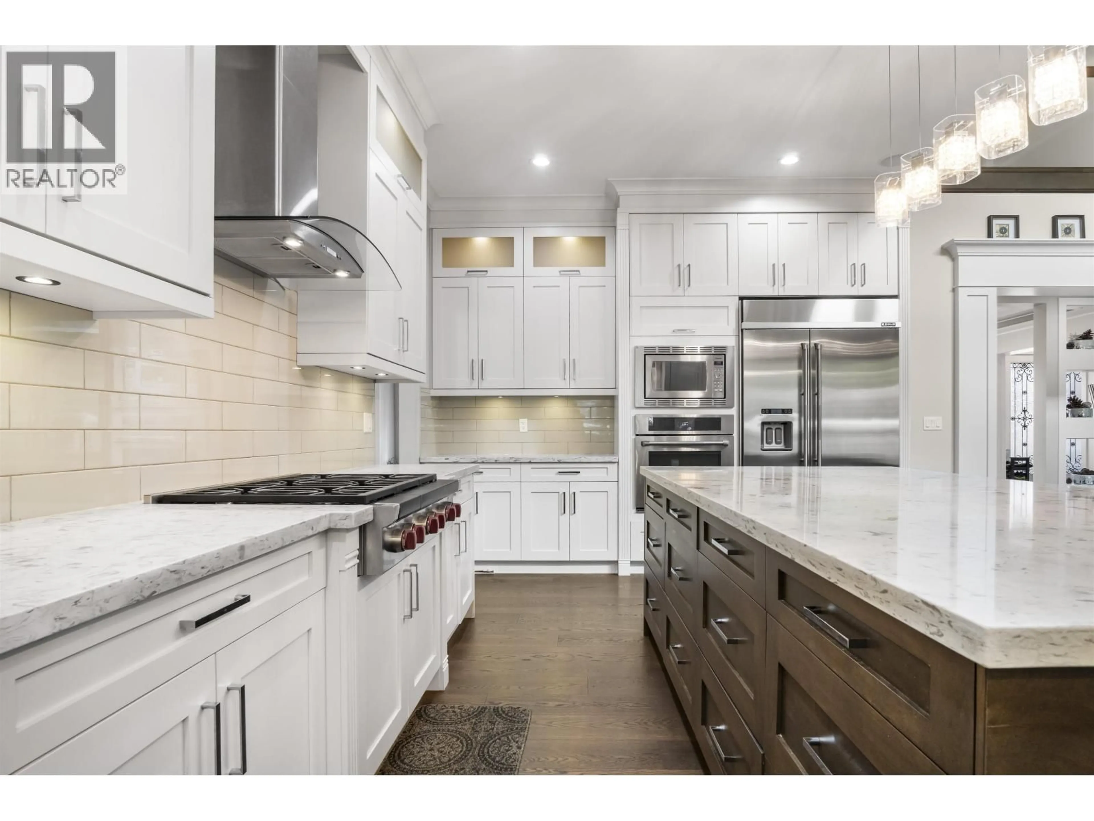 Contemporary kitchen, ceramic/tile floor for 966 RANCH PARK WAY, Coquitlam British Columbia V3C2H1