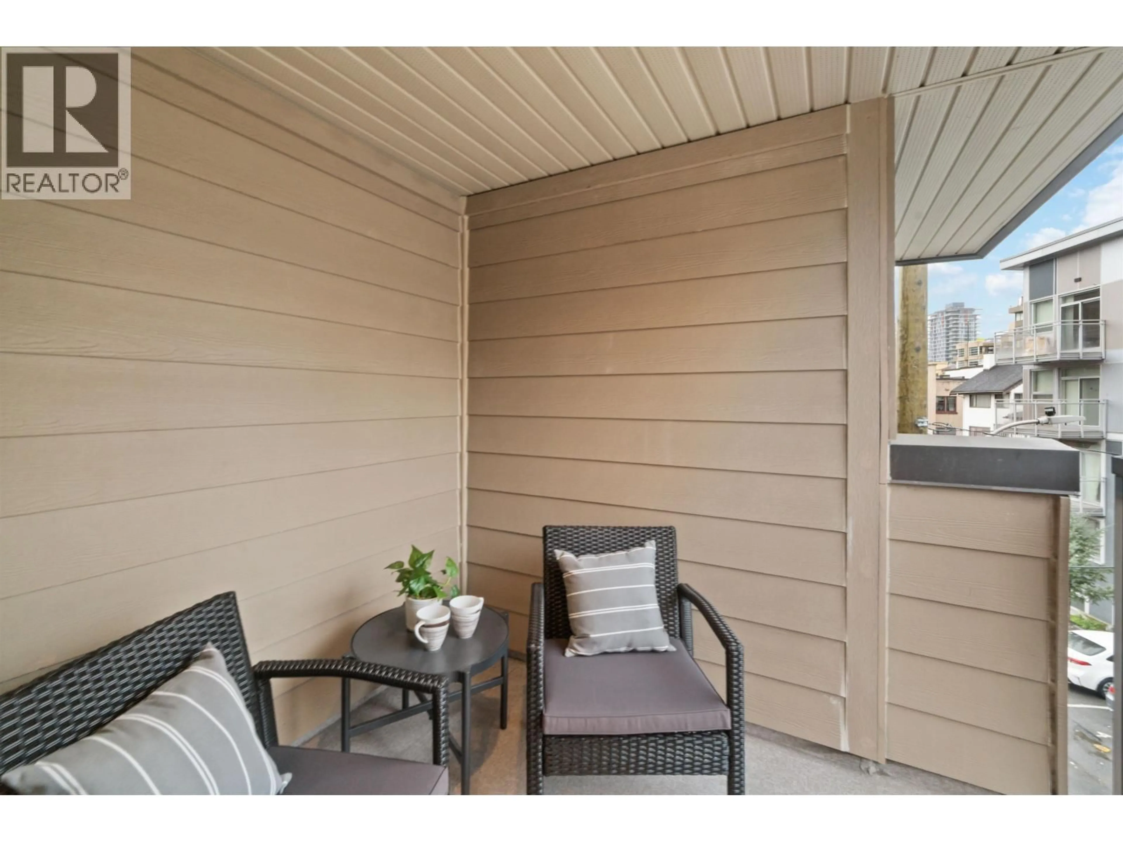 Patio, water/lake/river/ocean view for 405 - 1157 NELSON STREET, Vancouver British Columbia V6E1J3