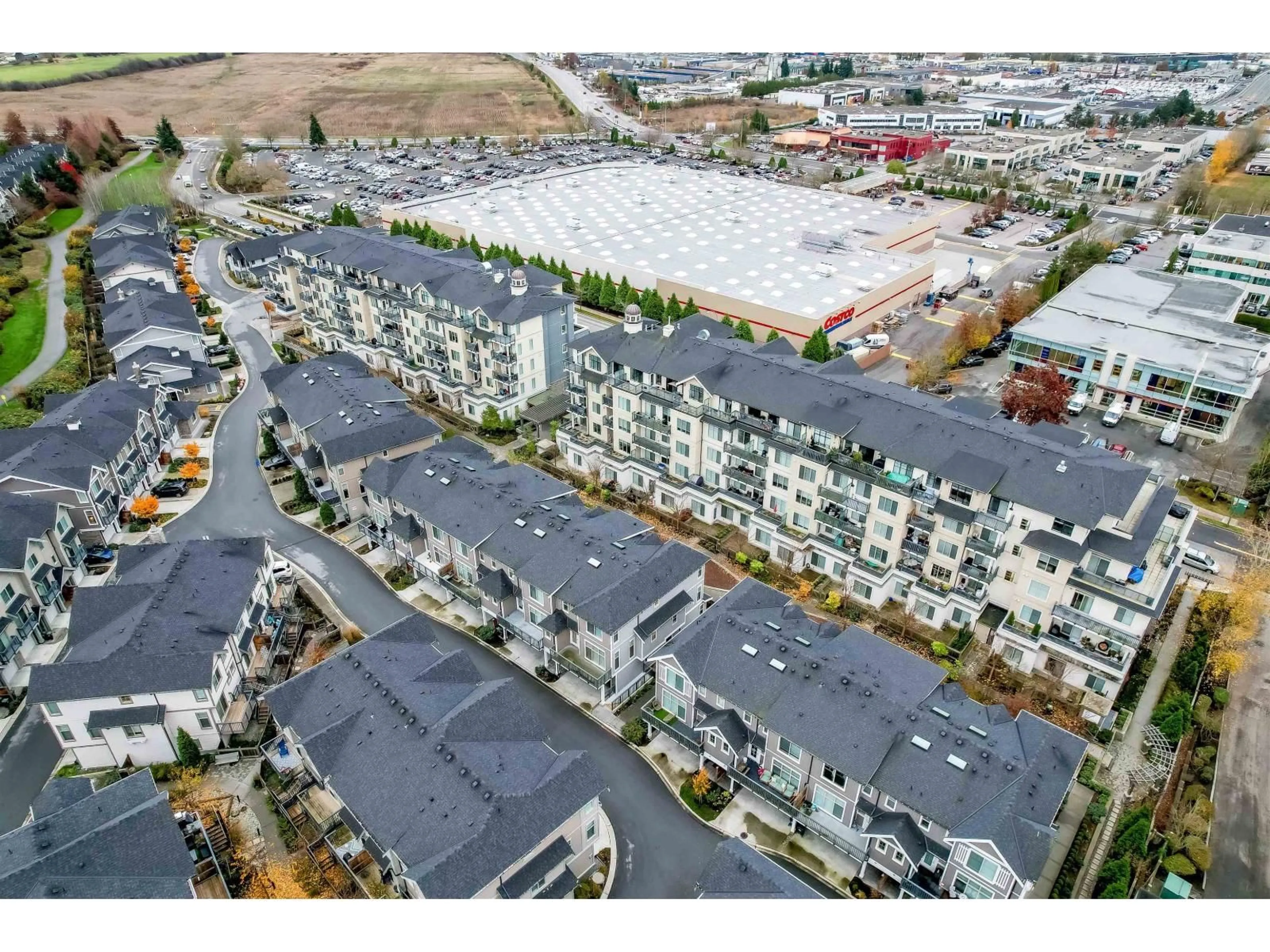 A pic from outside/outdoor area/front of a property/back of a property/a pic from drone, street for 74 - 20487 65 AVENUE, Langley British Columbia V2Y3K8