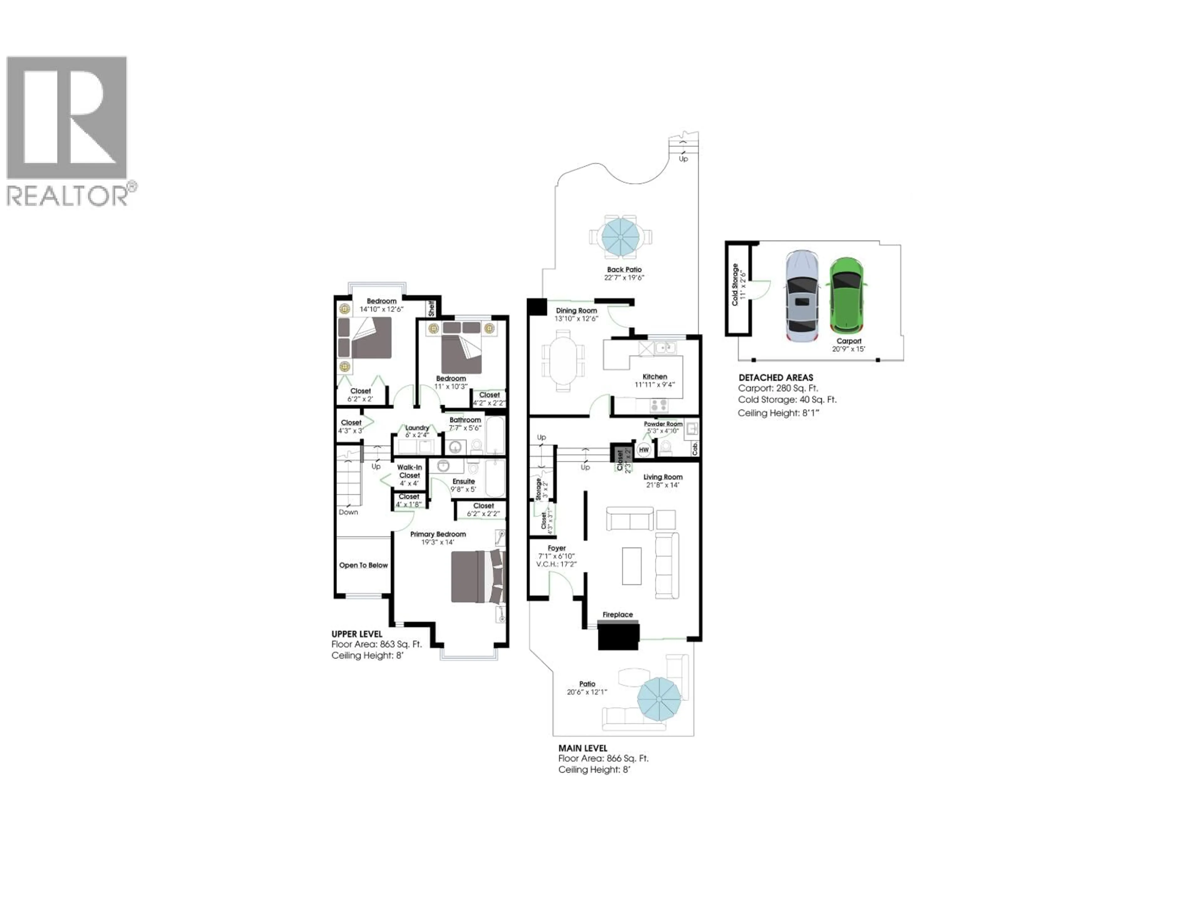 Floor plan for 1518 MAHON AVENUE, North Vancouver British Columbia V7M2S5