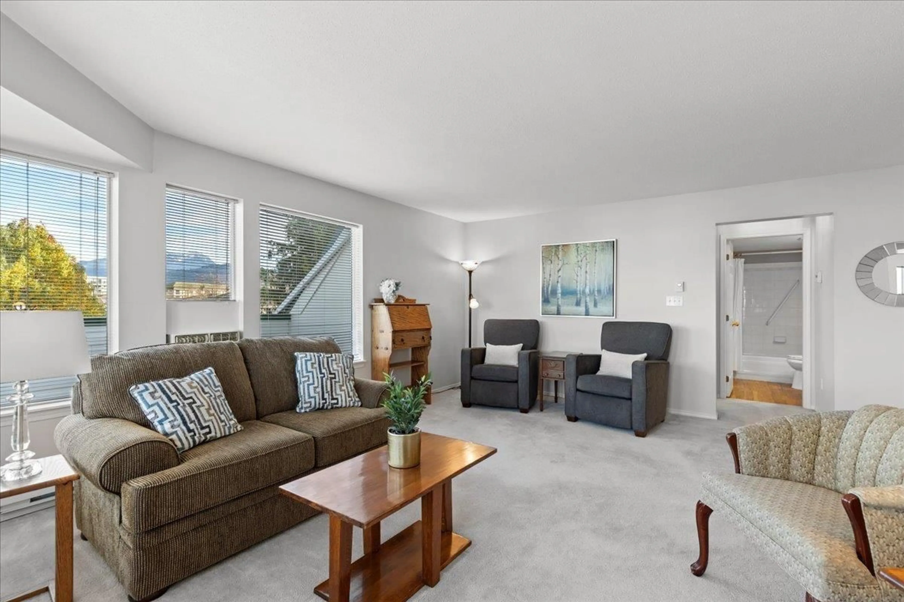 Living room with furniture, unknown for 210 - 7651 AMBER DRIVE, Chilliwack British Columbia V2R3J6