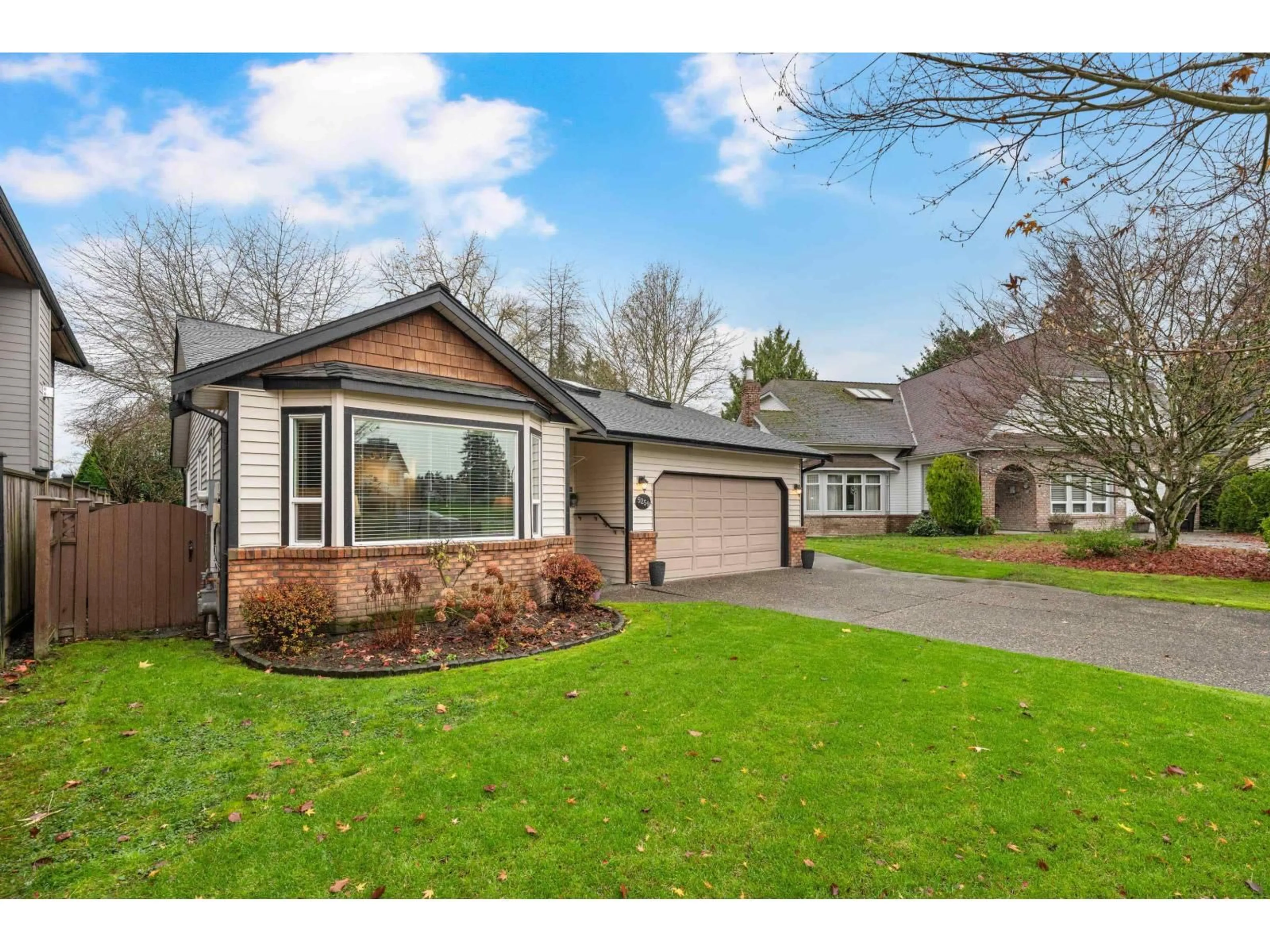 Home with vinyl exterior material, street for 5259 197A STREET, Langley British Columbia V3A7Y1