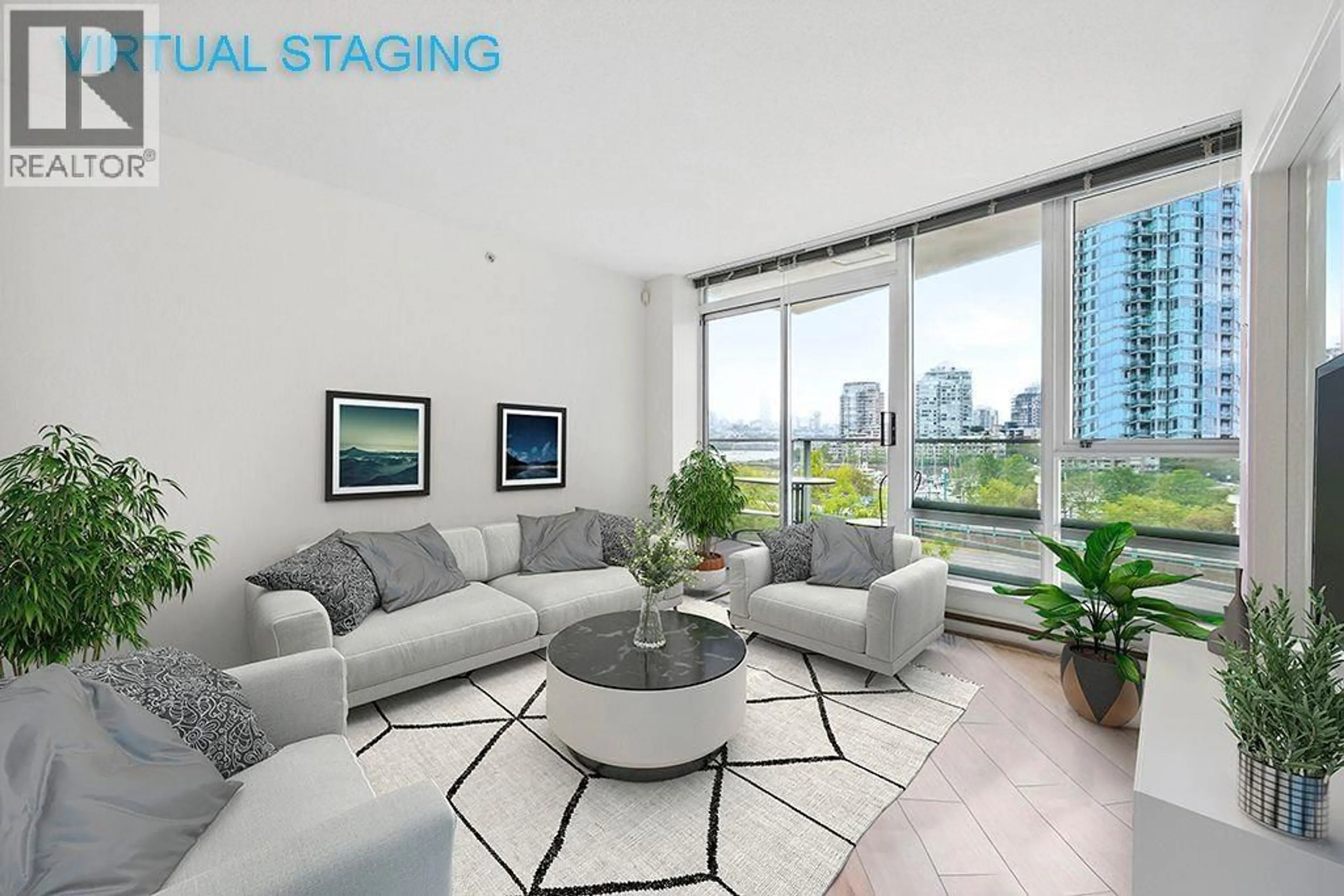 Living room with furniture, unknown for 803 - 980 COOPERAGE WAY, Vancouver British Columbia V6B0C3