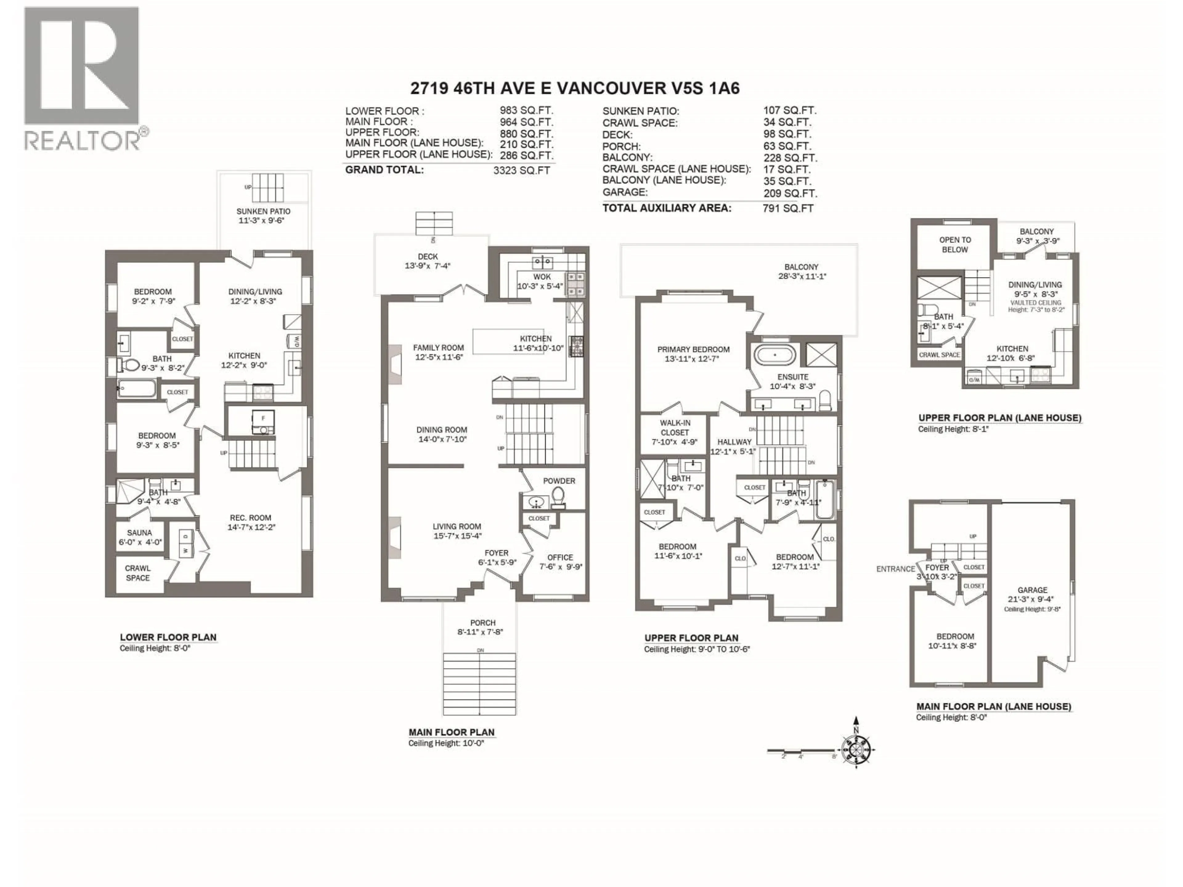 Floor plan for 2719 46TH AVENUE, Vancouver British Columbia V5S1A6