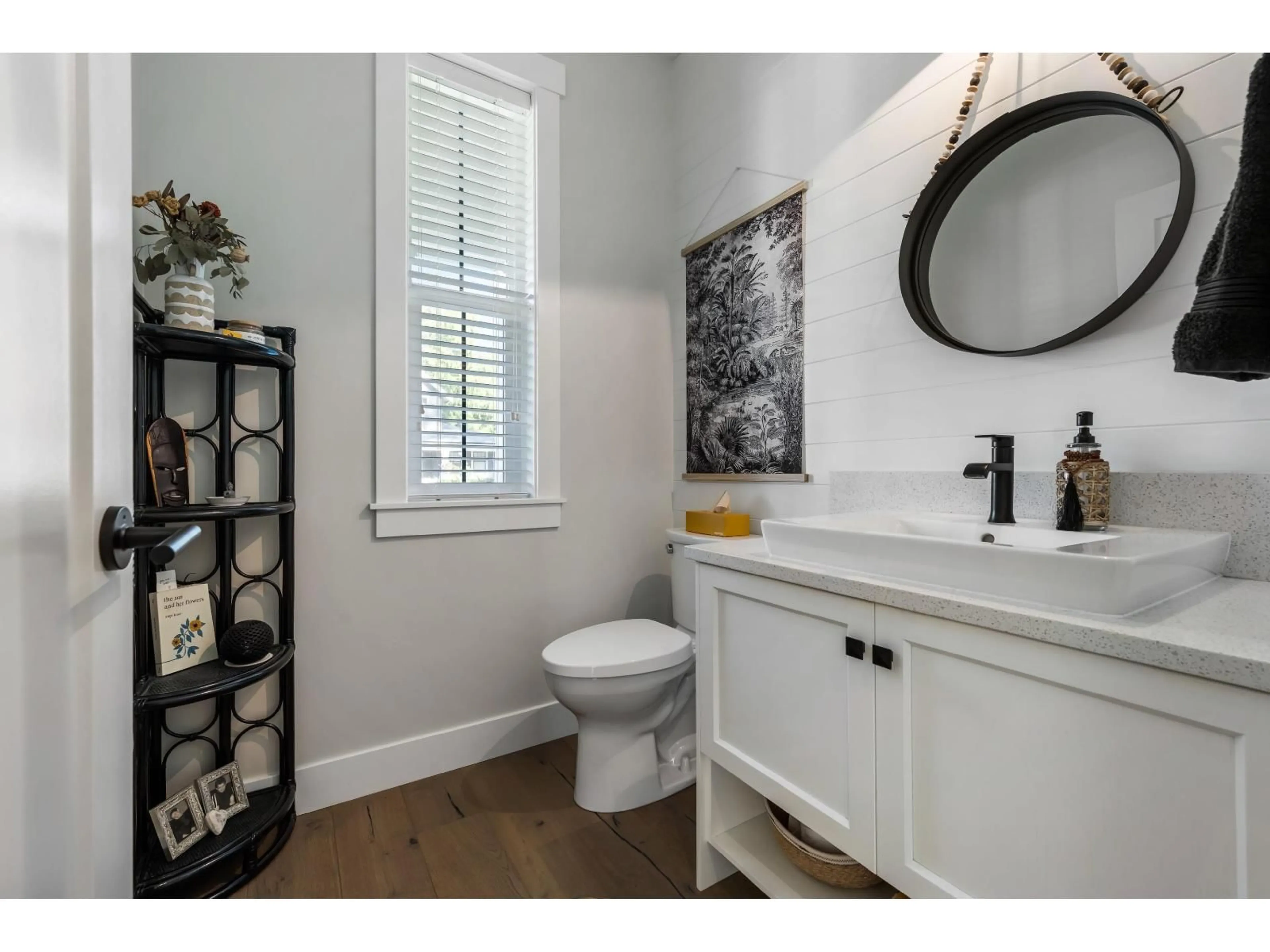 Contemporary bathroom, ceramic/tile floor for 1805 FROSST CREEK CROSSING, Lindell Beach British Columbia V2R4X2