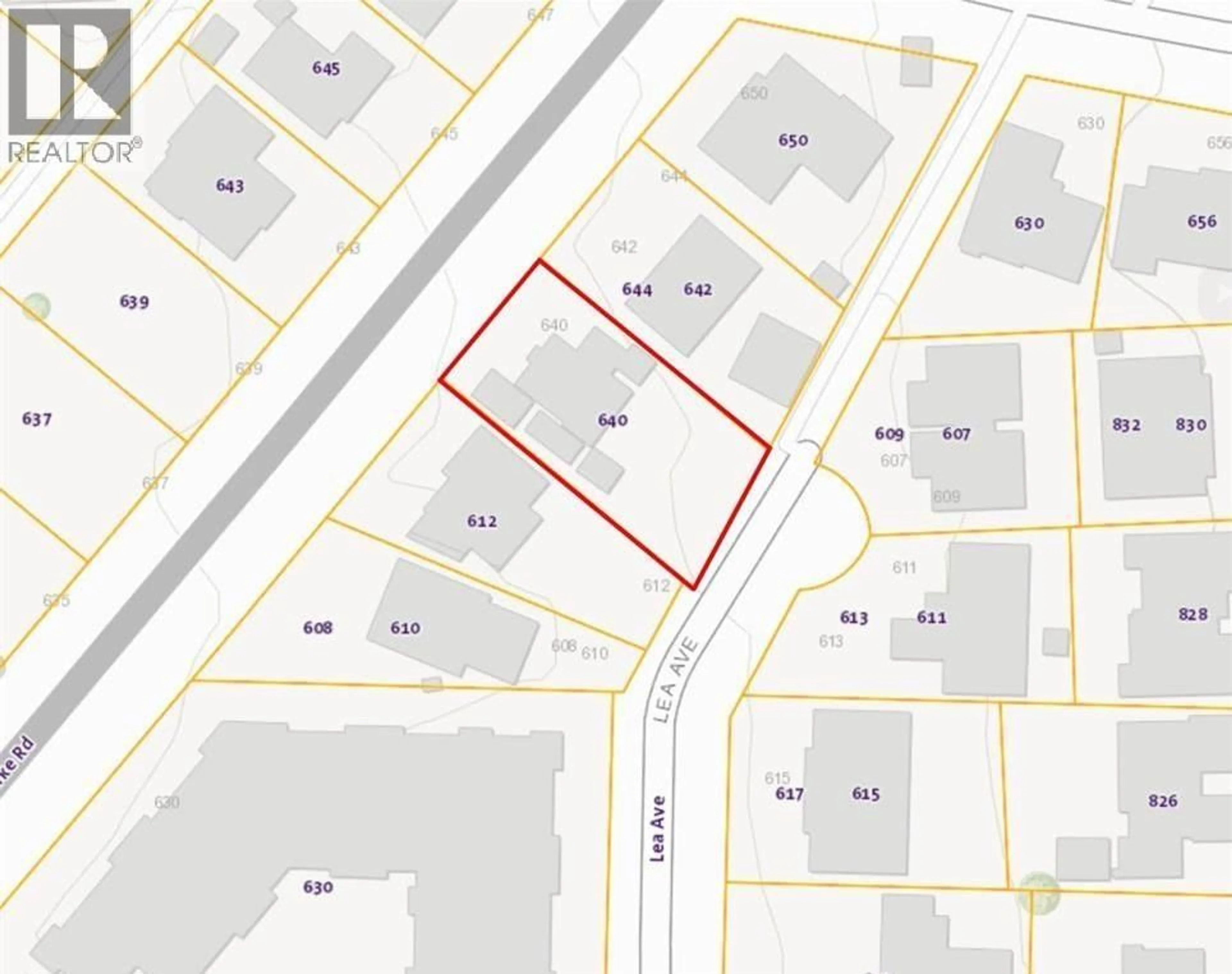 Picture of a map for 640 CLARKE DRIVE, Coquitlam British Columbia V3J3X6