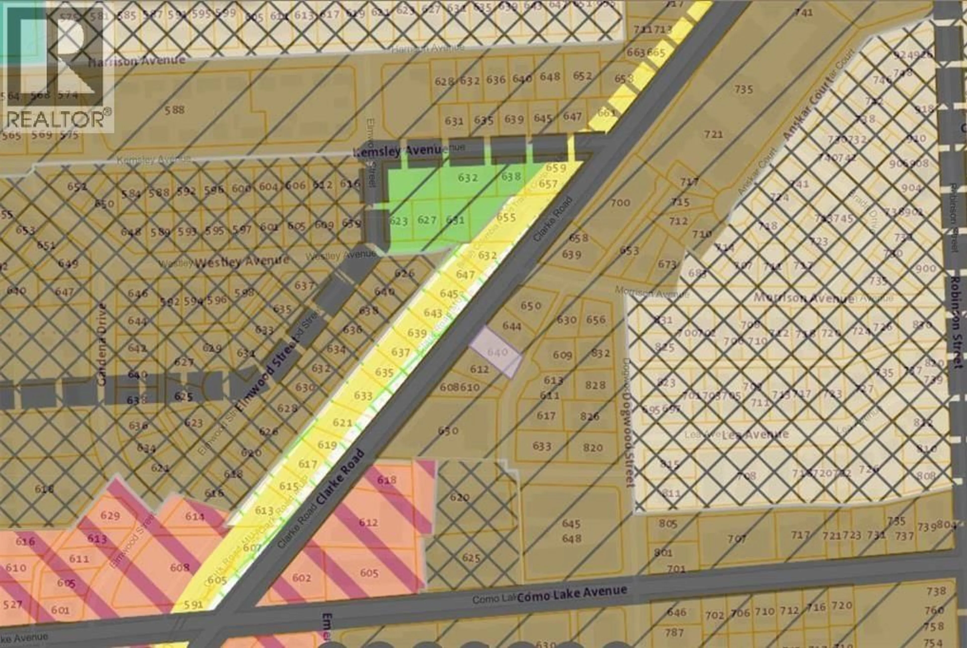 Picture of a map for 640 CLARKE DRIVE, Coquitlam British Columbia V3J3X6