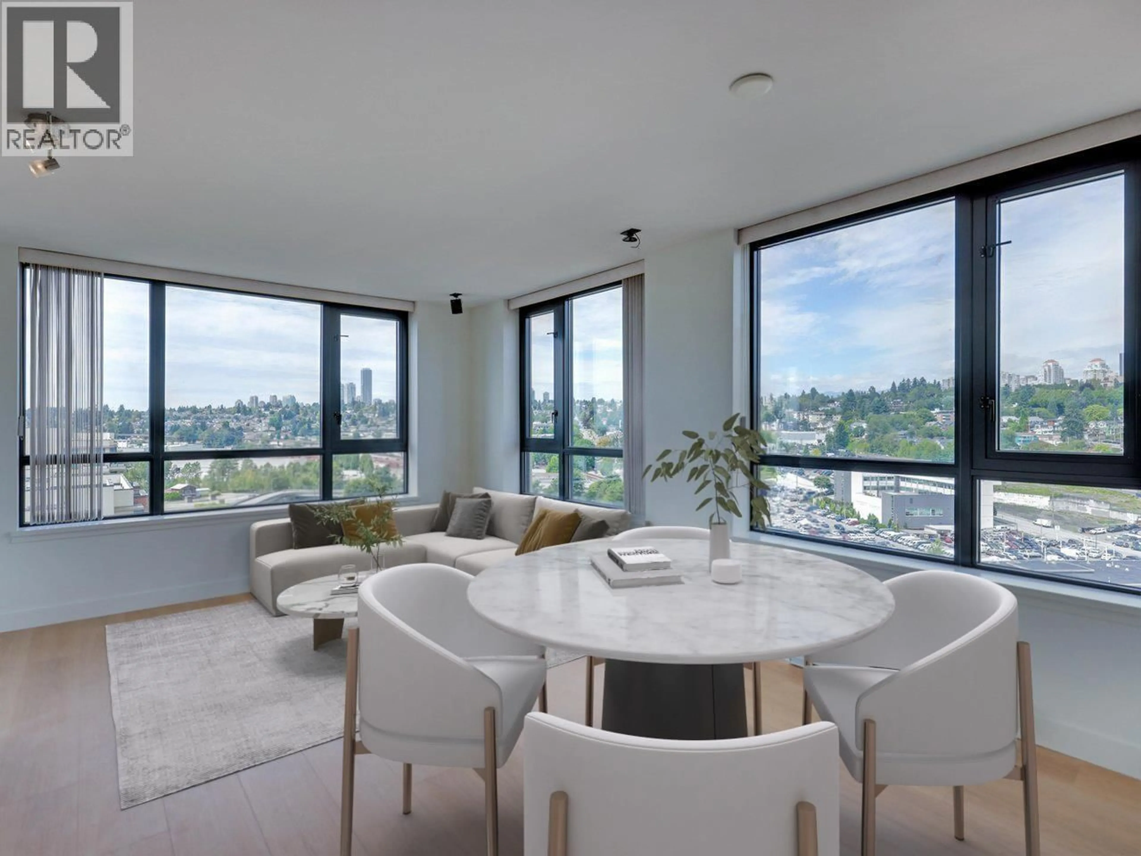 Living room with furniture, unknown for 1607 - 1 RENAISSANCE SQUARE, New Westminster British Columbia V3M0B6