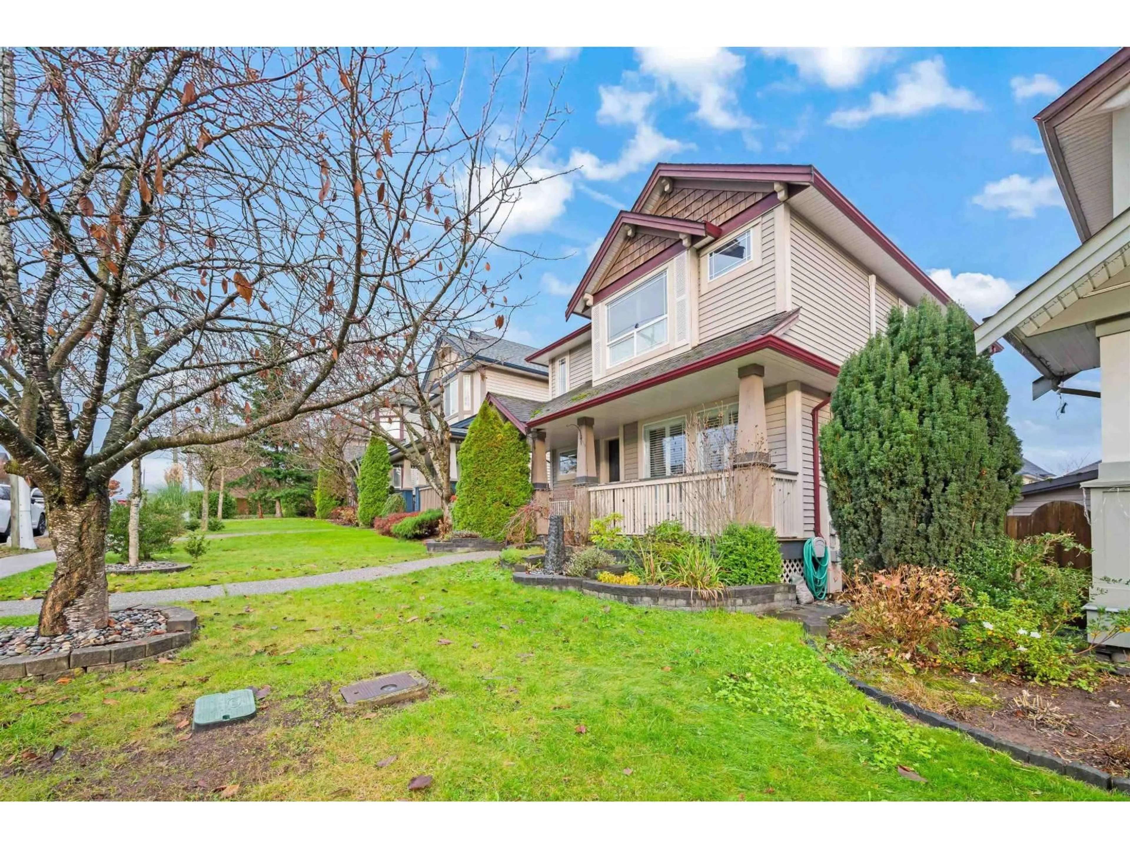 Home with vinyl exterior material, street for 5742 148 STREET, Surrey British Columbia V3S3B6