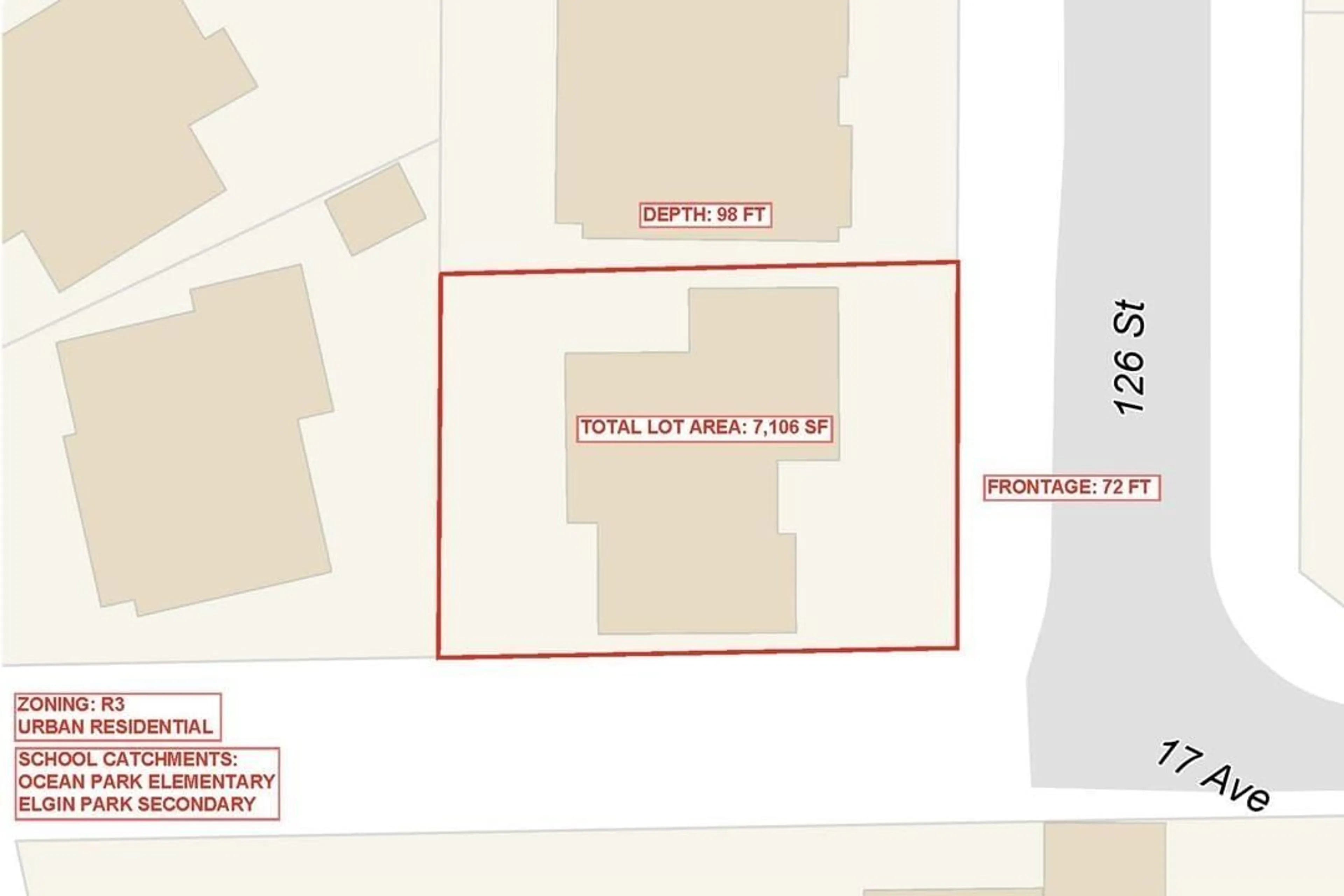 Floor plan for 1711 126 STREET, Surrey British Columbia V4A9N6