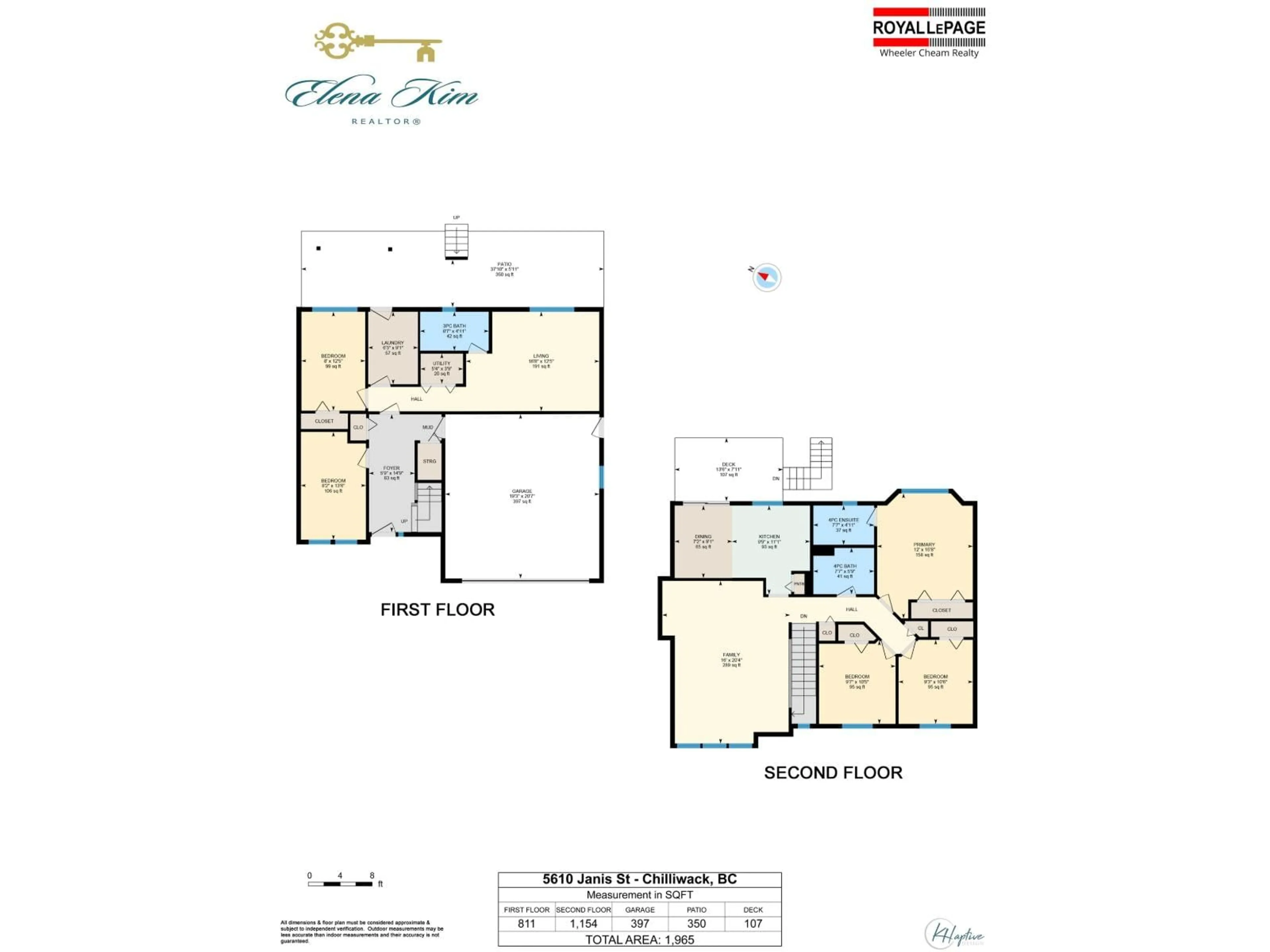 Floor plan for 5610 JANIS STREET, Chilliwack British Columbia V2R3K3