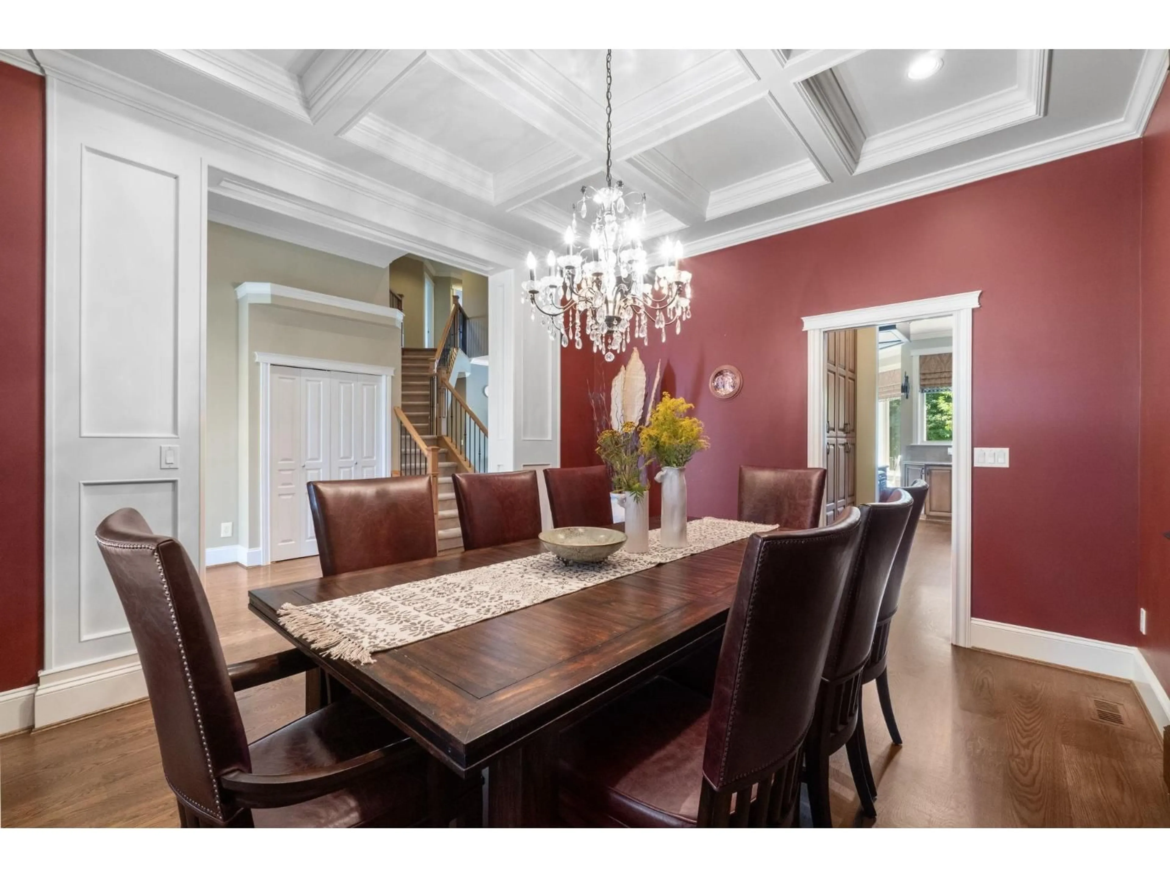 Dining room, wood/laminate floor for 3918 156B STREET, Surrey British Columbia V3Z0K8