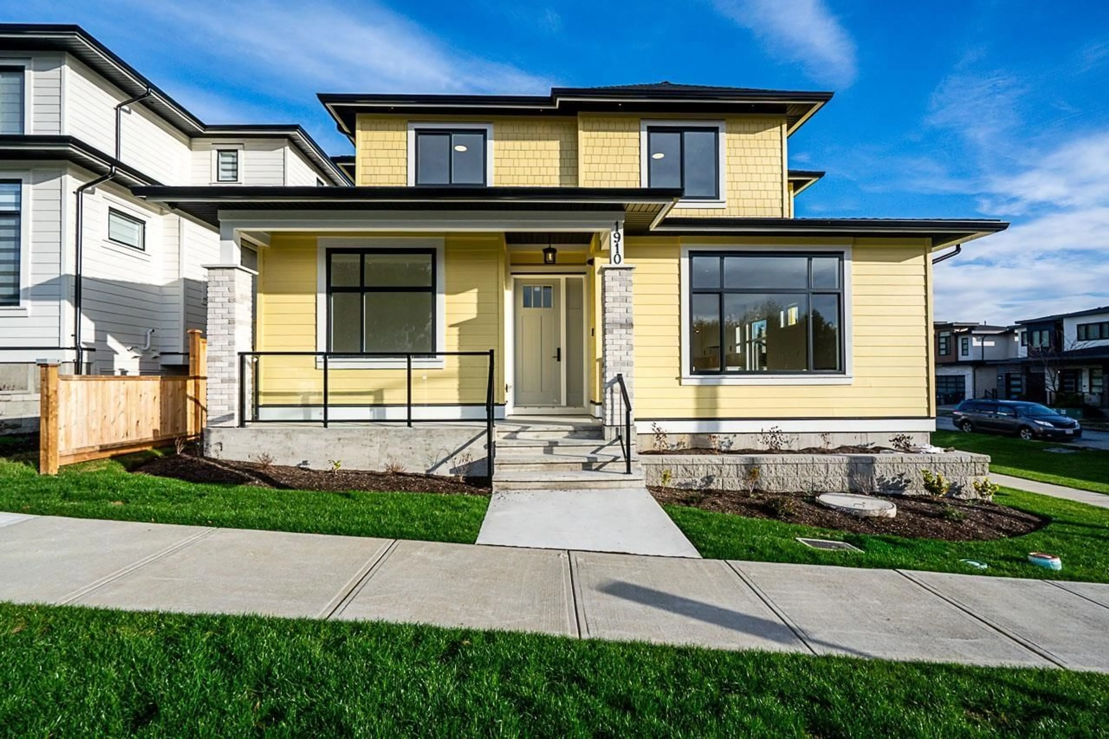 Home with vinyl exterior material, street for 1910 167A STREET, Surrey British Columbia V3Z1K2