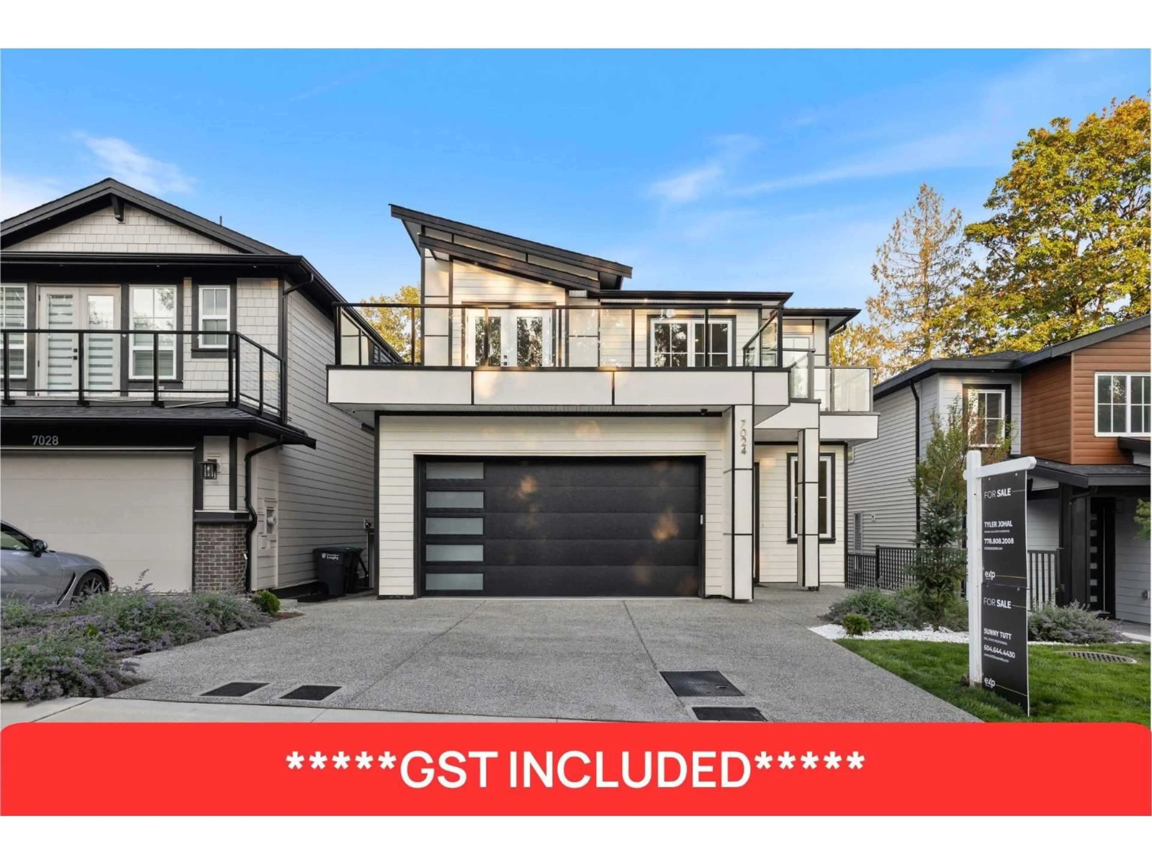 Home with vinyl exterior material, street for 7024 205 STREET, Langley British Columbia V2Y1S9