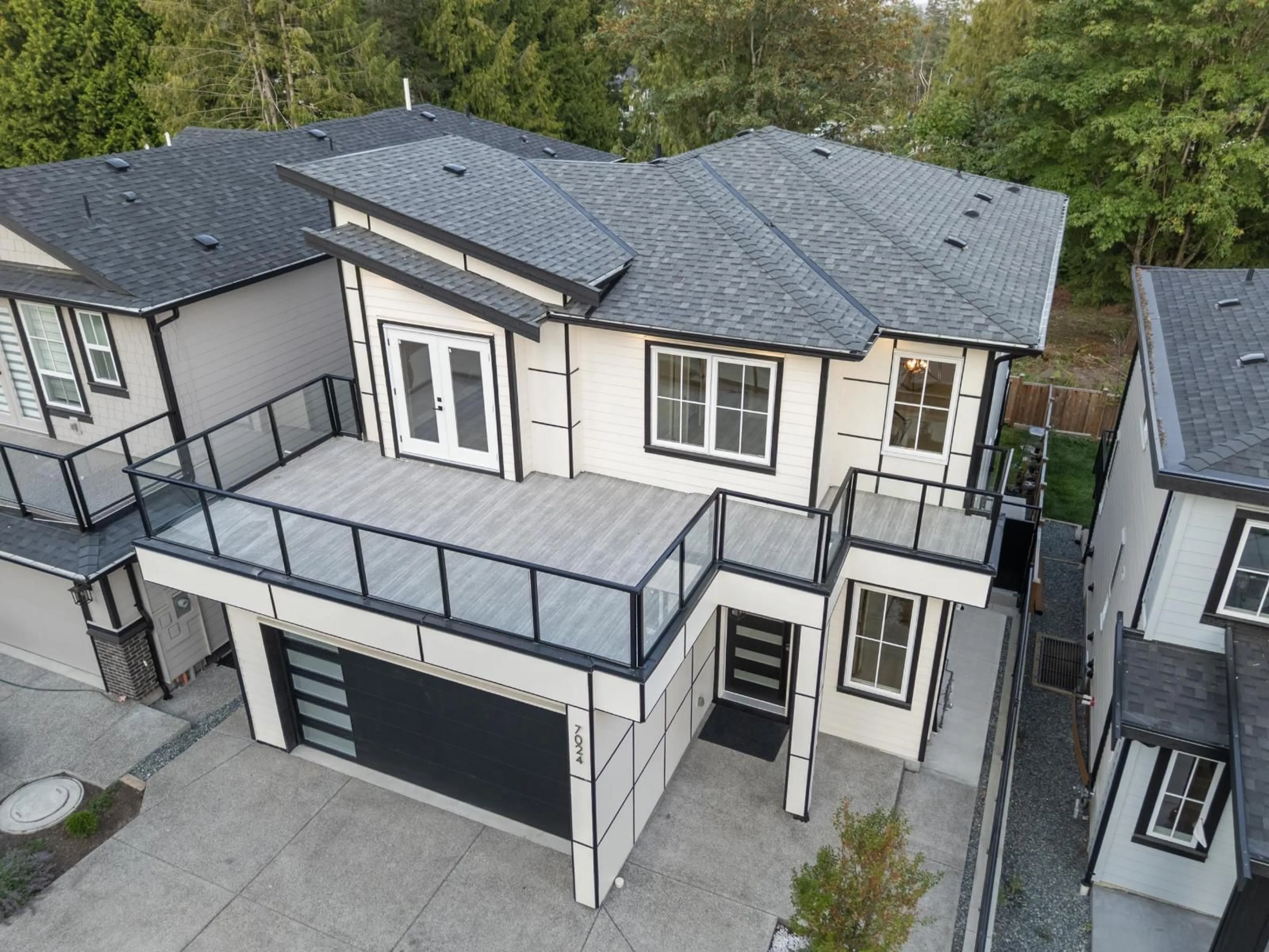A pic from outside/outdoor area/front of a property/back of a property/a pic from drone, building for 7024 205 STREET, Langley British Columbia V2Y1S9
