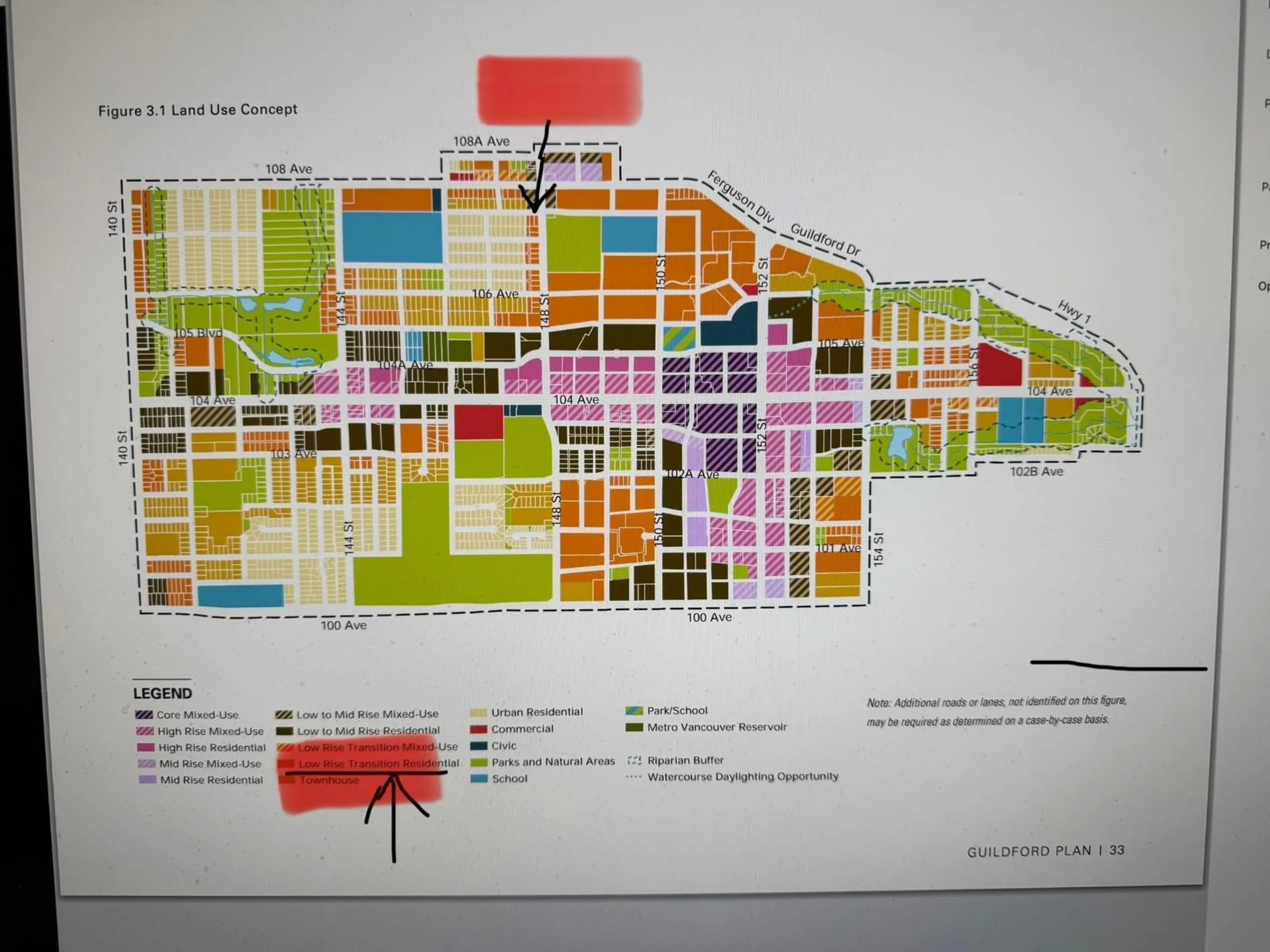 Picture of a map for 14782 107A AVENUE, Surrey British Columbia V3R1V1