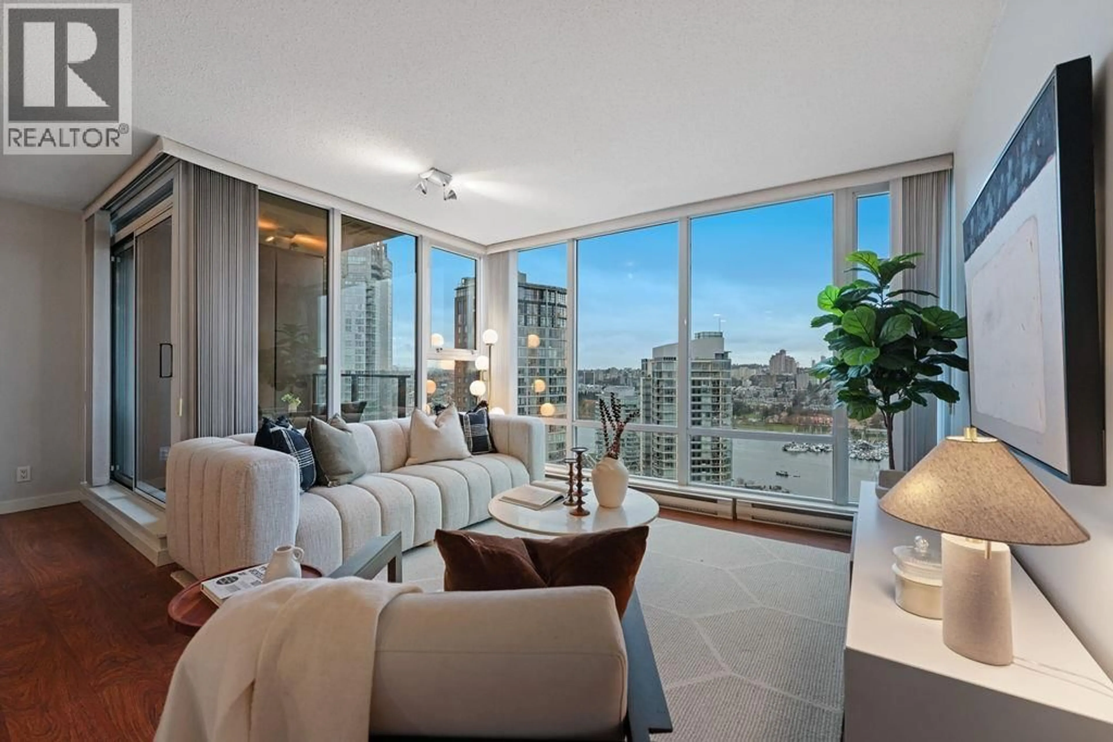 Living room with furniture, unknown for 2805 - 583 BEACH CRESCENT, Vancouver British Columbia V6Z3E6