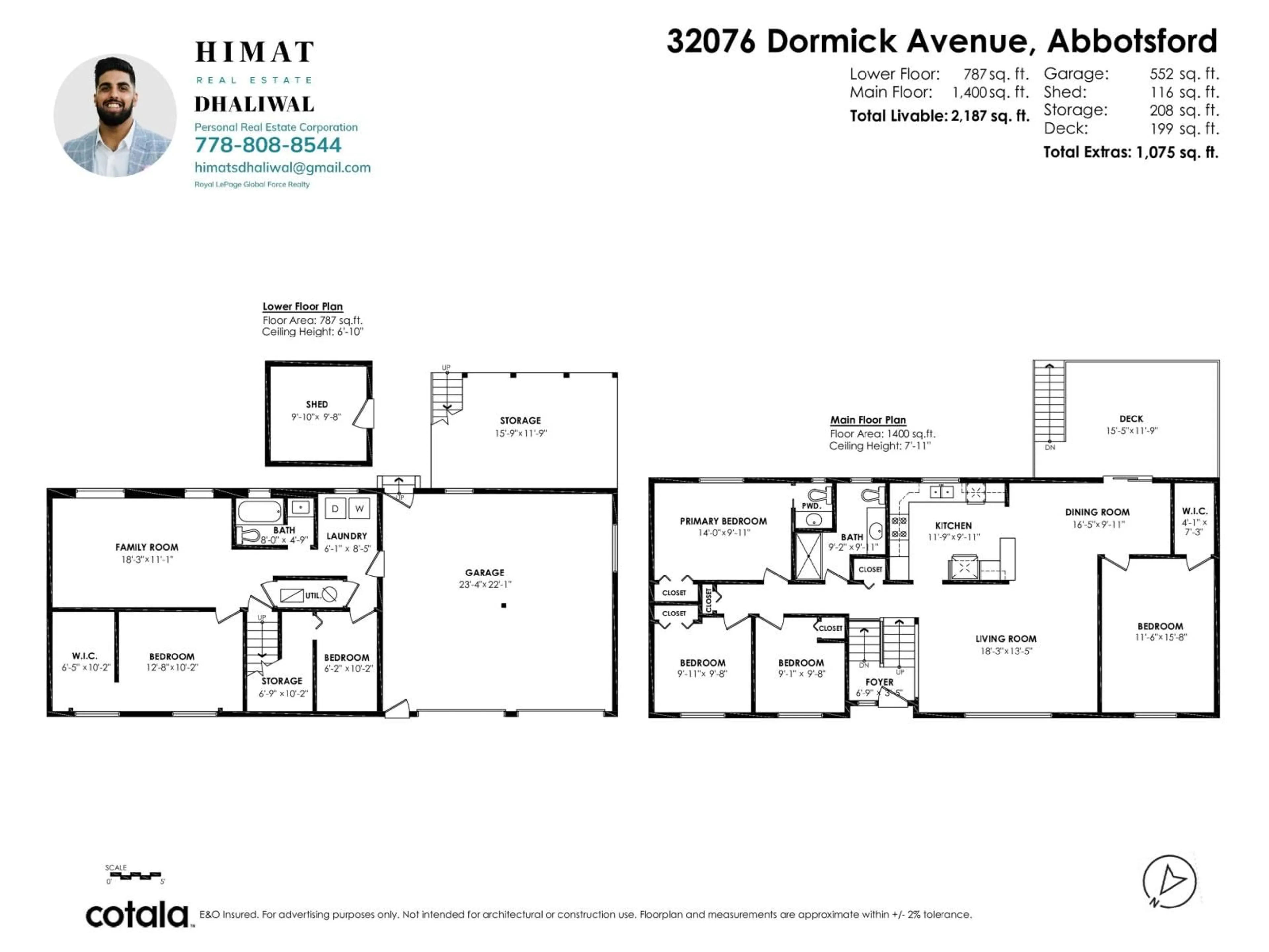 Floor plan for 32076 DORMICK AVENUE, Abbotsford British Columbia V2T1V4