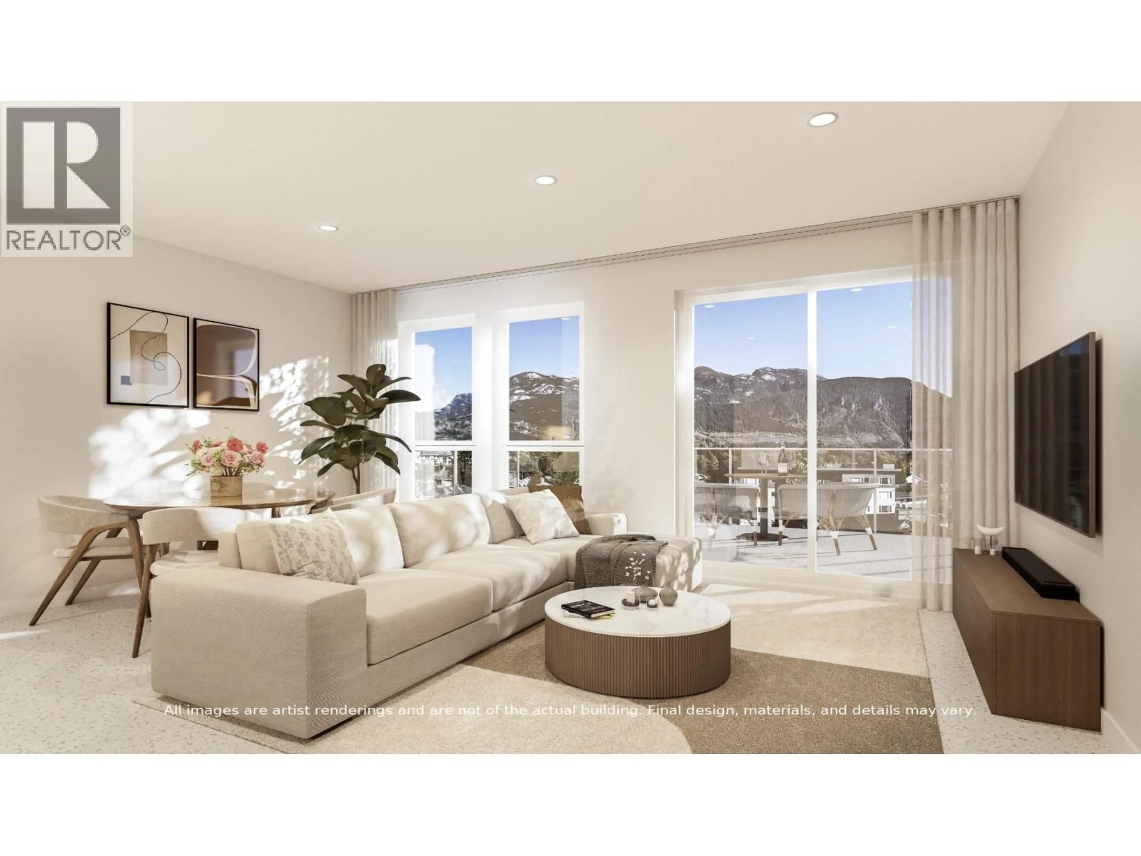 Living room with furniture, unknown for 420 - 38028 THIRD AVENUE, Squamish British Columbia V8B0B3