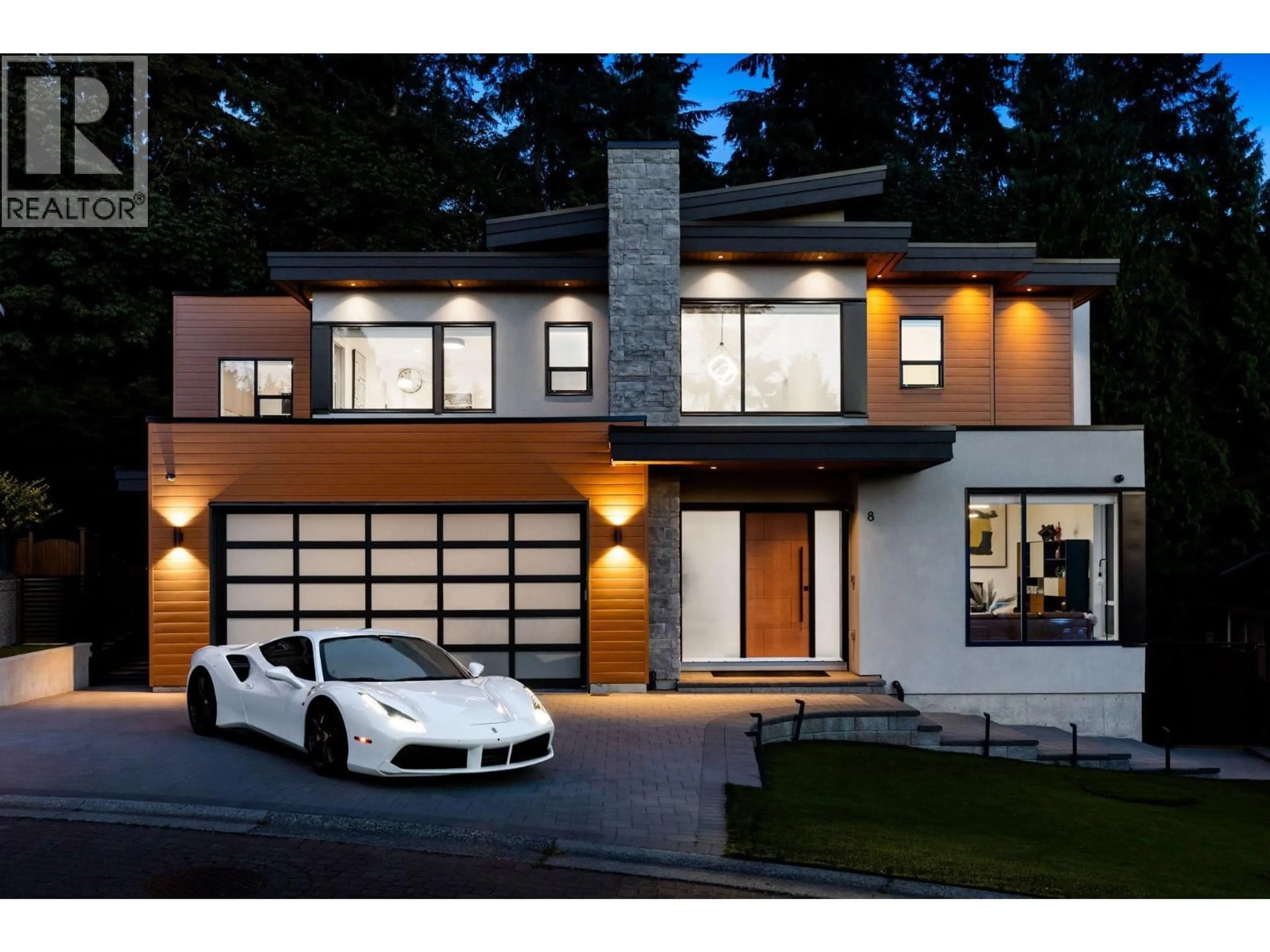 Home with brick exterior material, street for 8 CREEKSTONE PLACE, Port Moody British Columbia V3H4L6