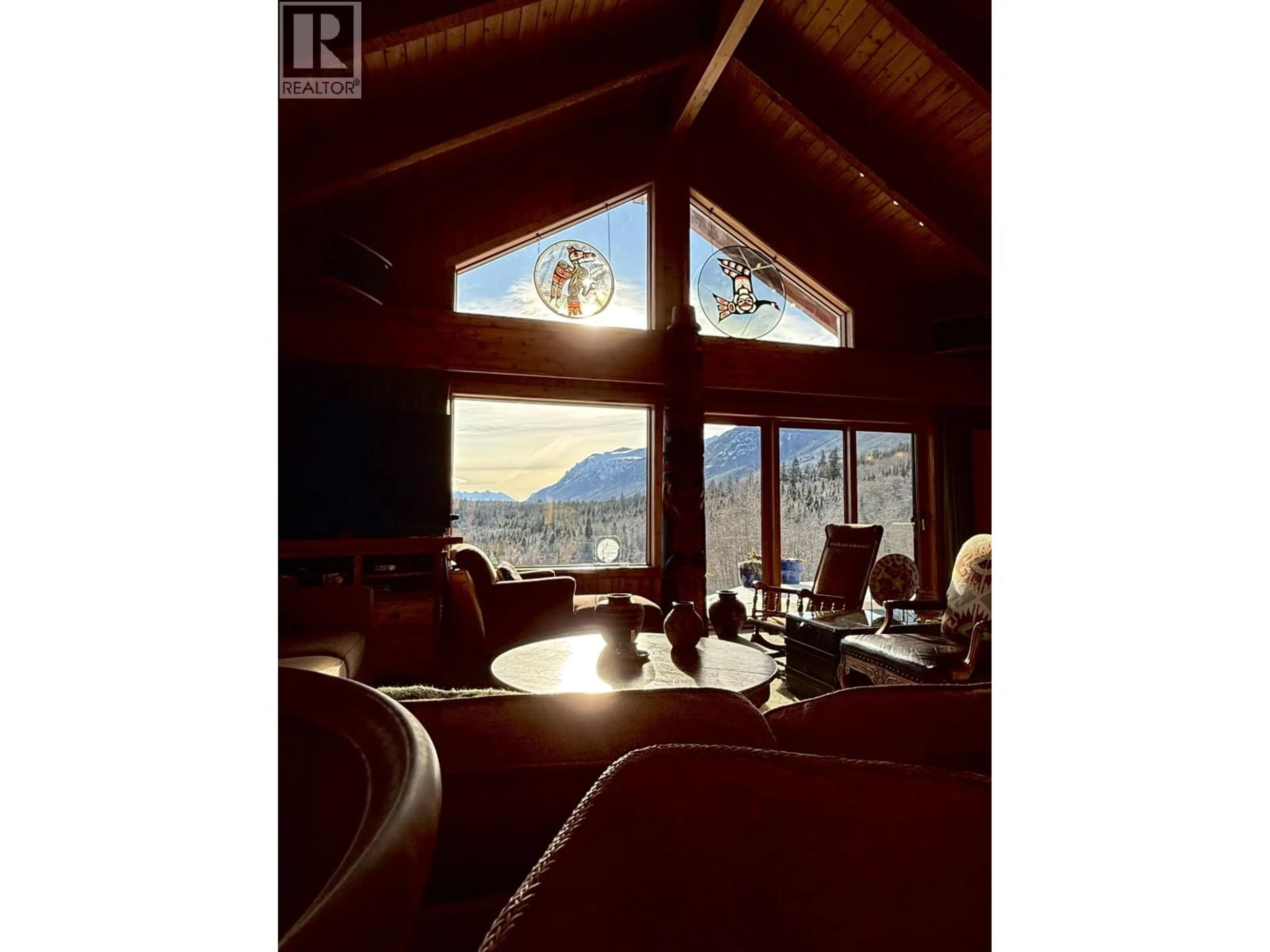 Dining room, wood/laminate floor for 6802 TATLAYOKO ROAD, Chilcotin British Columbia V0L1W0
