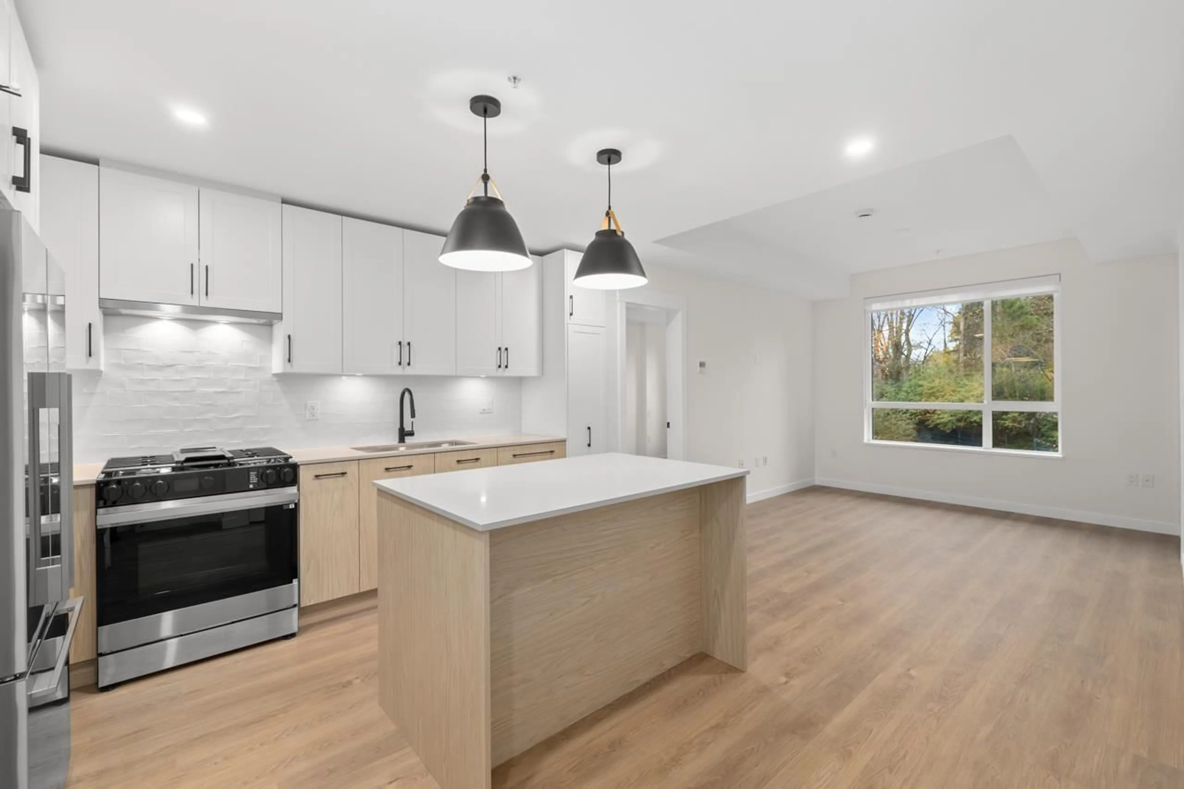 Open concept kitchen, unknown for 207 - 27249 ALDERGROVE TOWN CENTRE DRIVE, Langley British Columbia V4W0E4