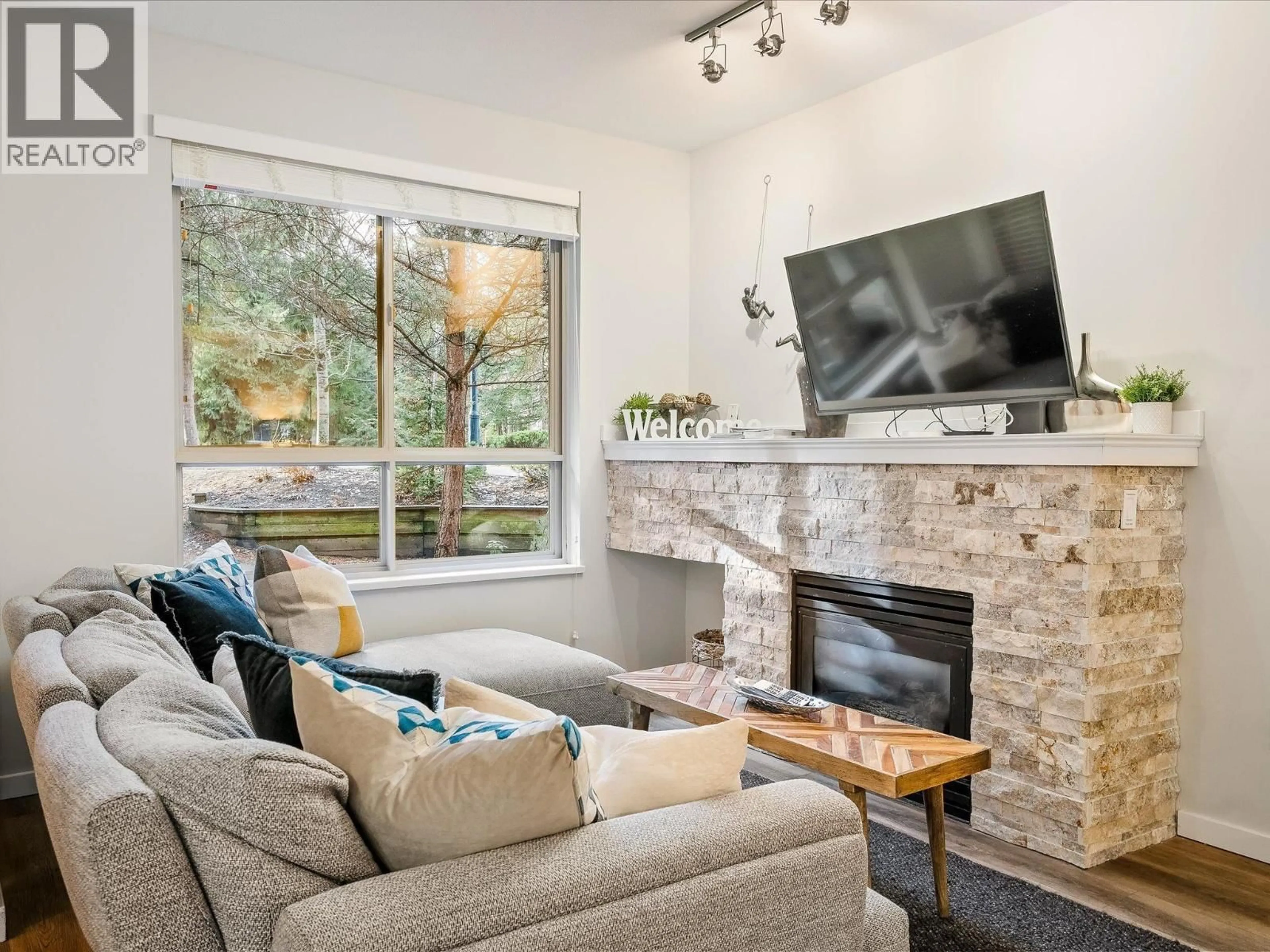 Living room with furniture, unknown for 7 - 4385 NORTHLANDS BOULEVARD, Whistler British Columbia V8E1C5