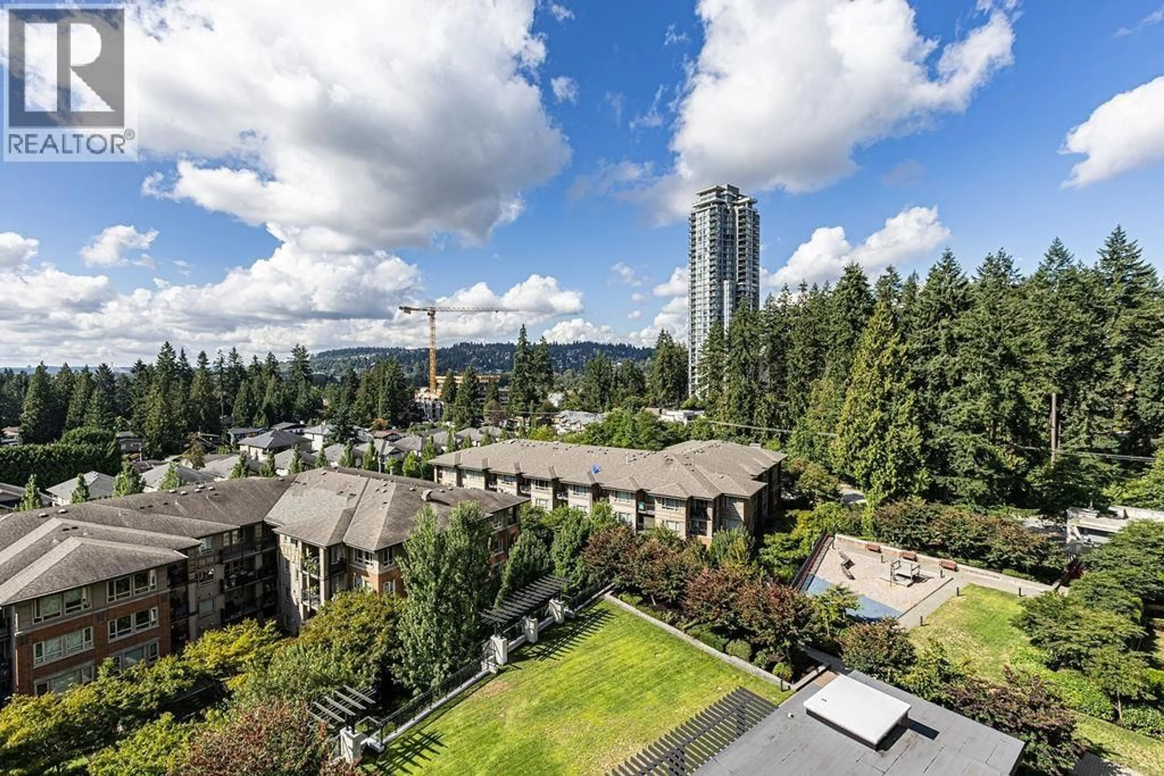 A pic from outside/outdoor area/front of a property/back of a property/a pic from drone, unknown for 803 - 3100 WINDSOR GATE, Coquitlam British Columbia V3B0P3