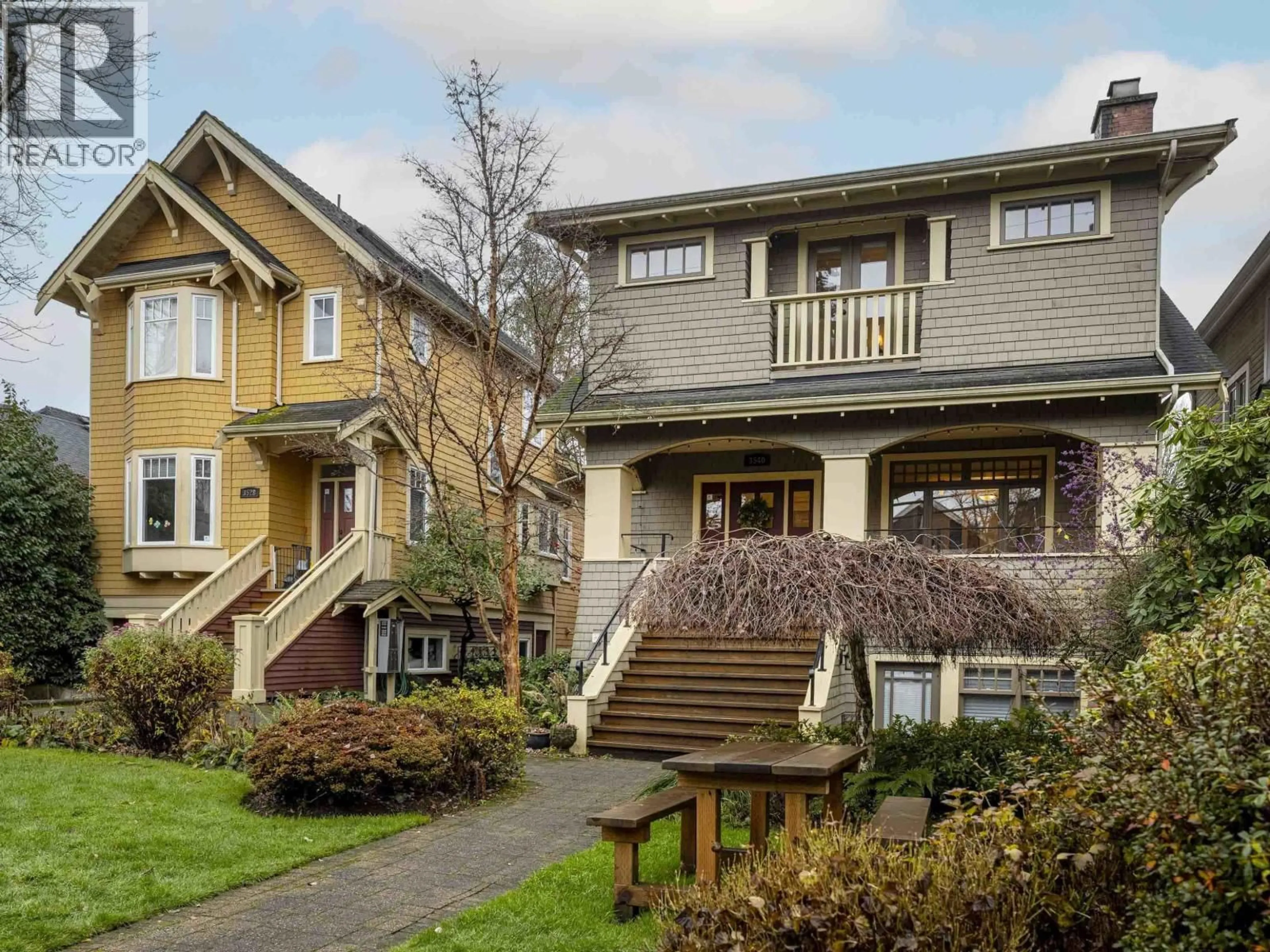 Home with vinyl exterior material, street for 3540 5TH AVENUE, Vancouver British Columbia V6R1R9