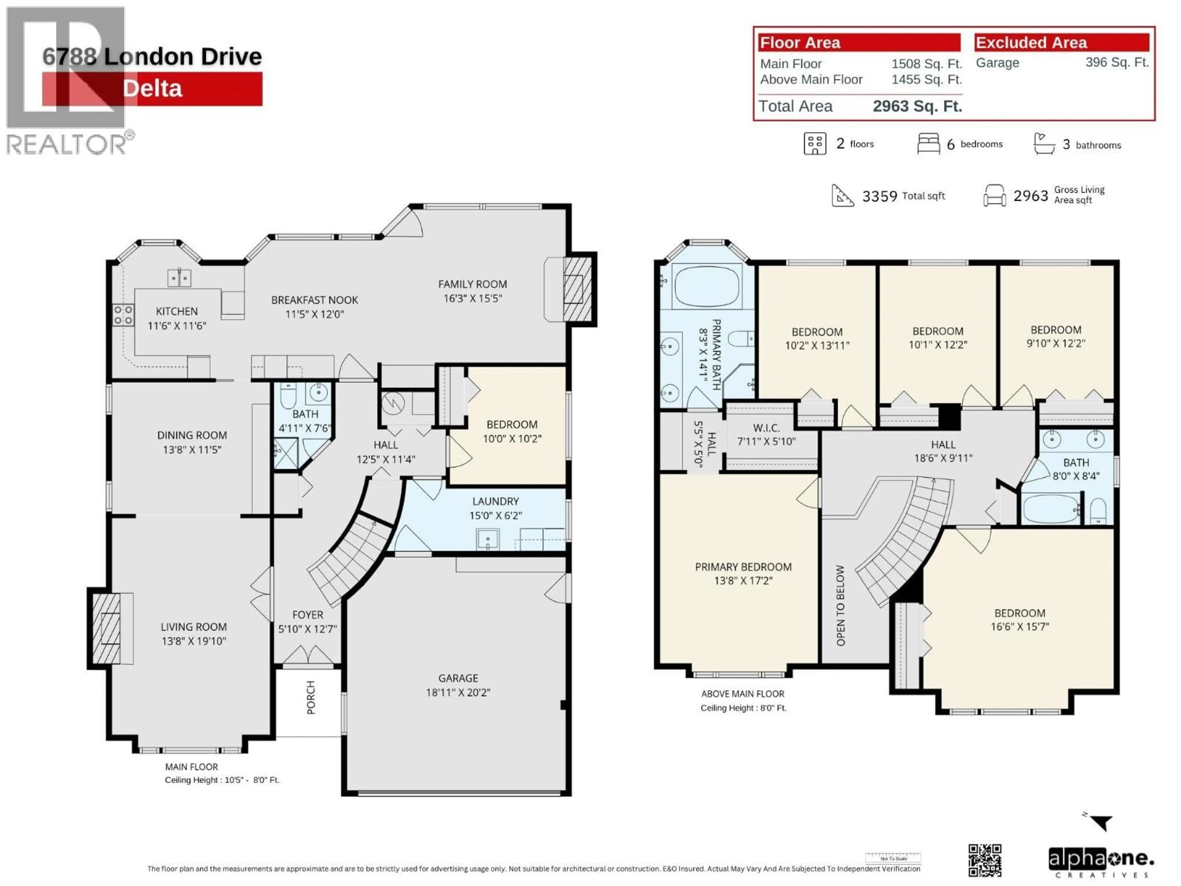 Floor plan for 6788 LONDON DRIVE, Delta British Columbia V4K4W8