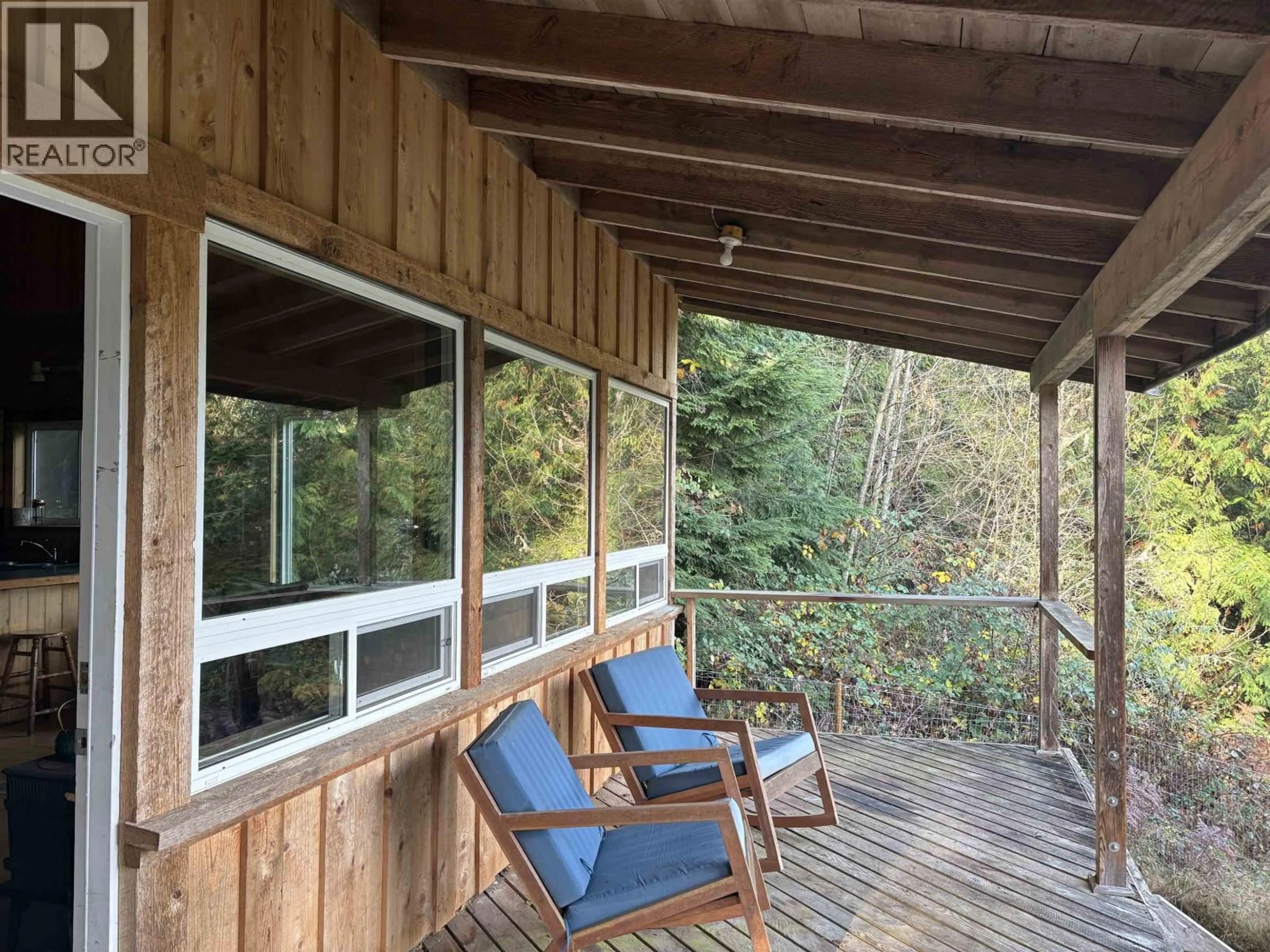 Patio, forest/trees view for 815 THE GROVE ROAD, Gambier Island British Columbia V0N1V0
