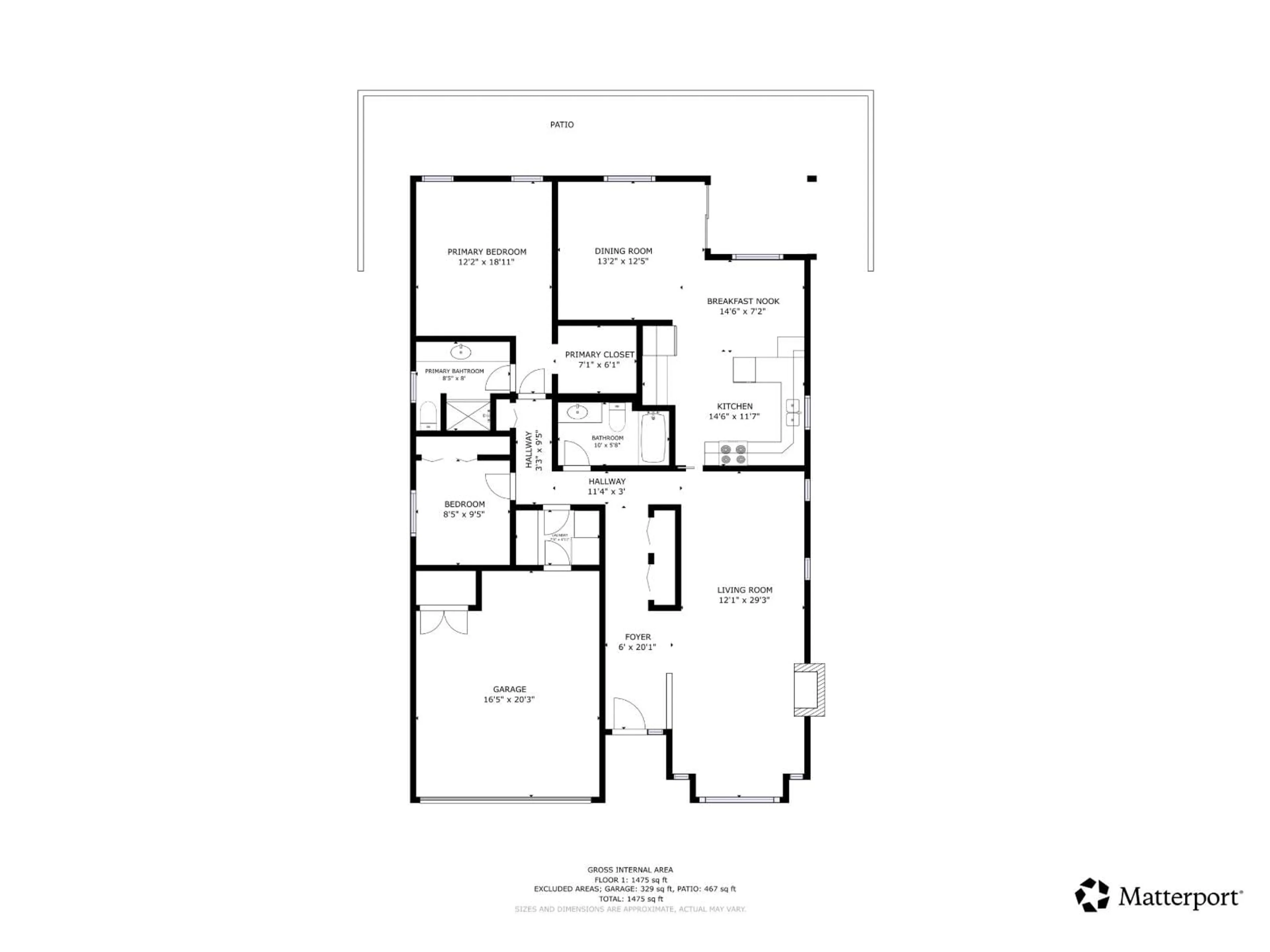Floor plan for 39 - 46485 AIRPORT ROAD, Chilliwack British Columbia V2P7Y1