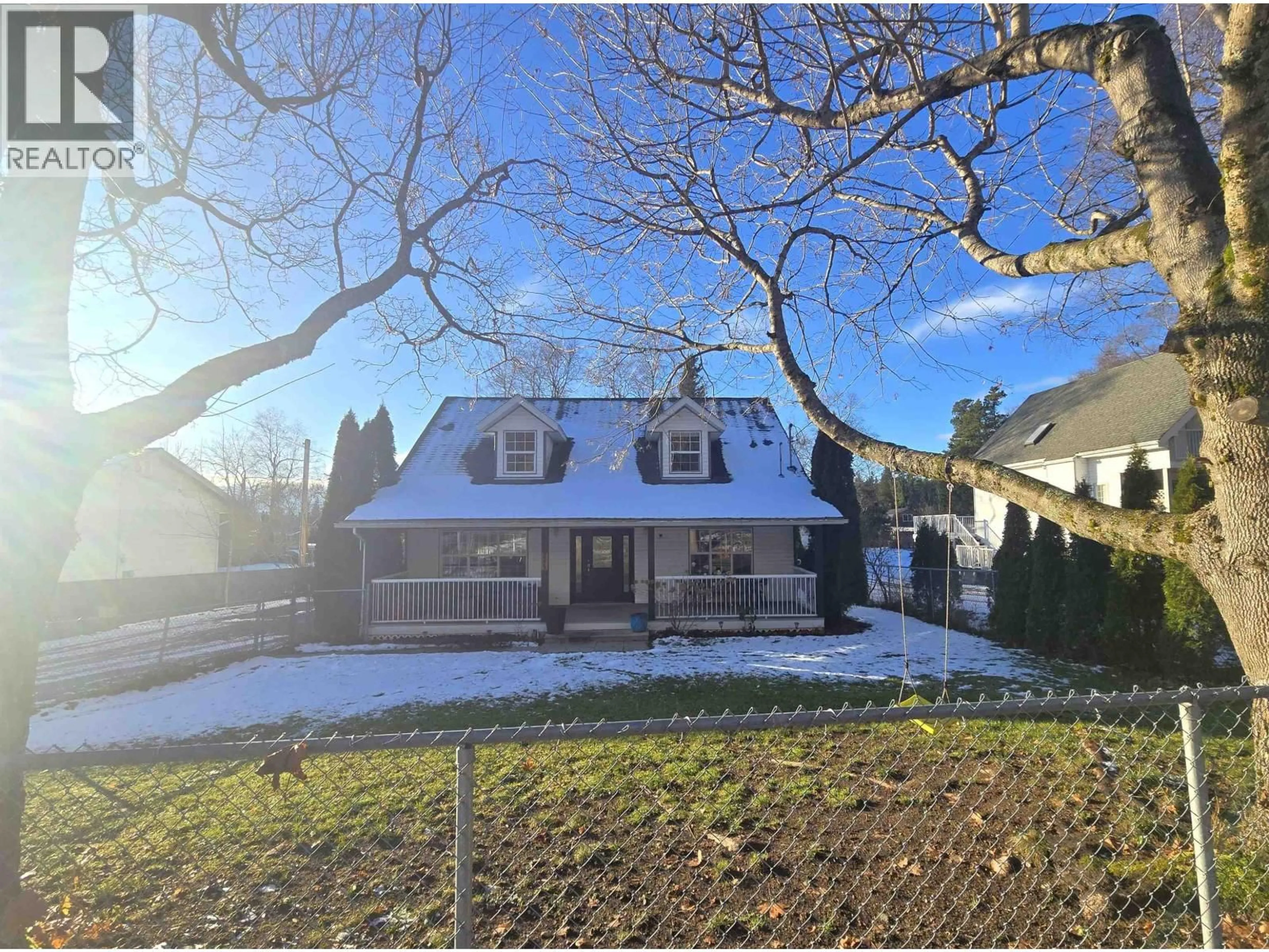 A pic from outside/outdoor area/front of a property/back of a property/a pic from drone, street for 2577 THORNHILL STREET, Terrace British Columbia V8G4Z9