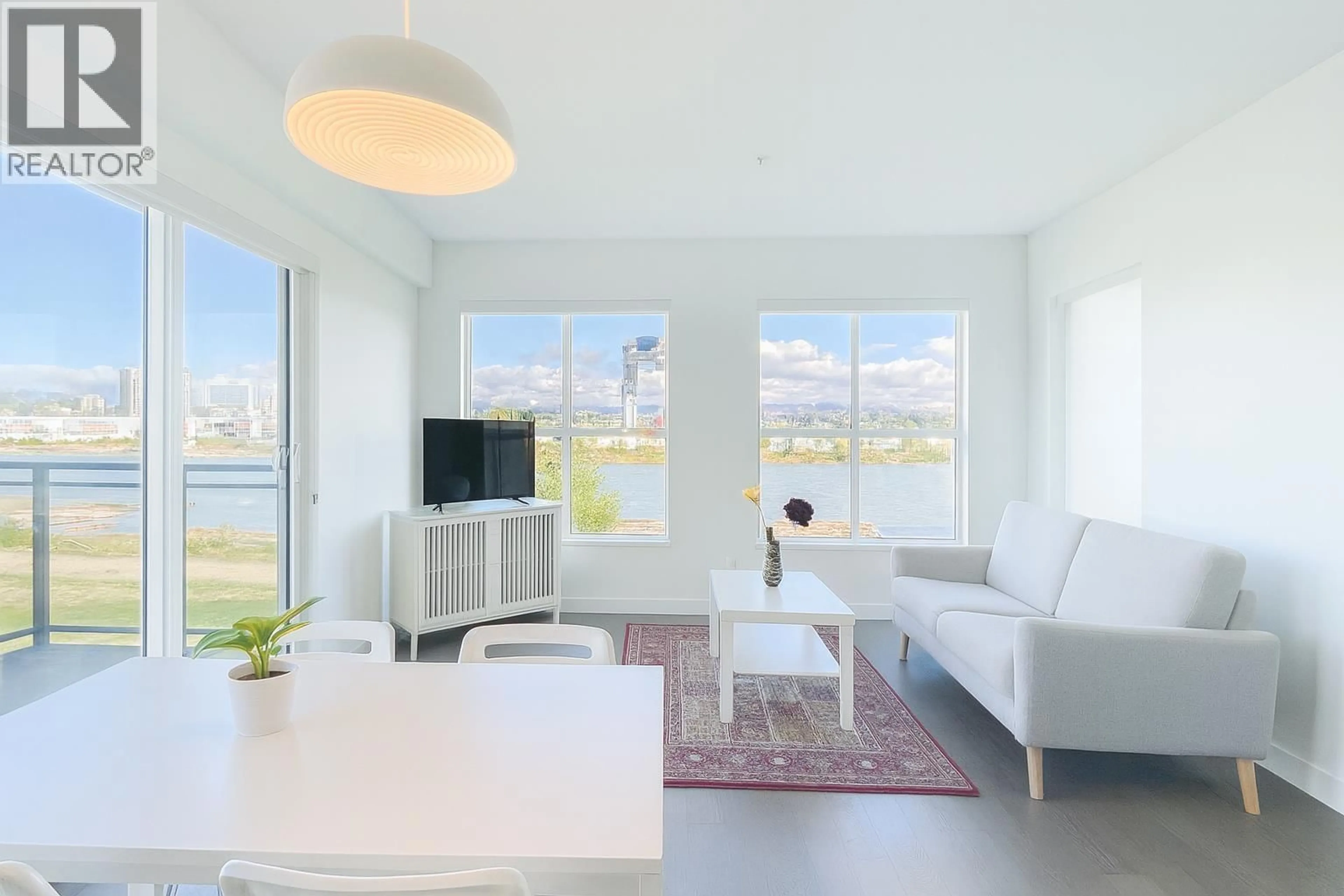 Living room with furniture, unknown for 313 - 10177 RIVER DRIVE, Richmond British Columbia V6X0S2