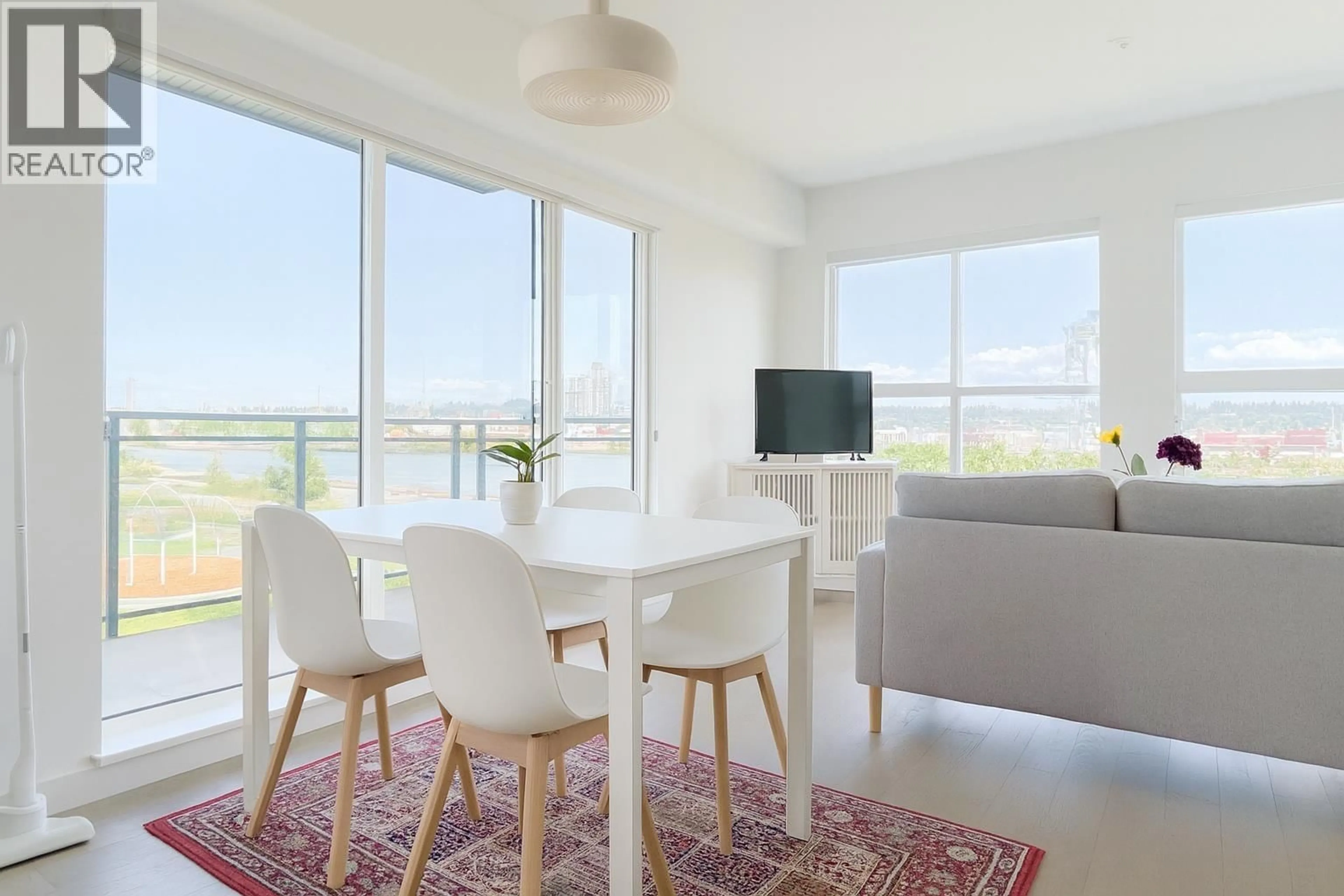 Living room with furniture, unknown for 313 - 10177 RIVER DRIVE, Richmond British Columbia V6X0S2