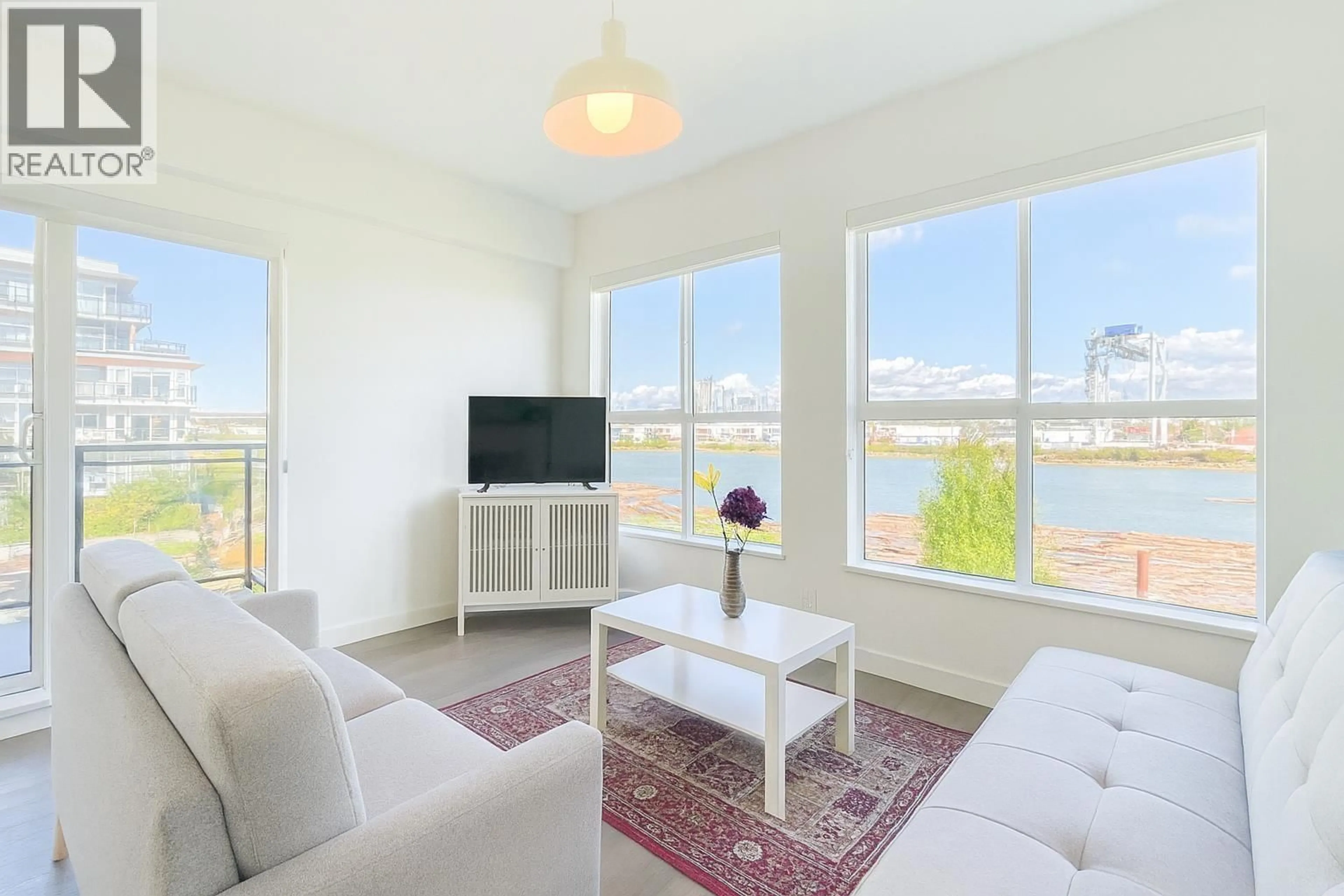 Living room with furniture, unknown for 313 - 10177 RIVER DRIVE, Richmond British Columbia V6X0S2