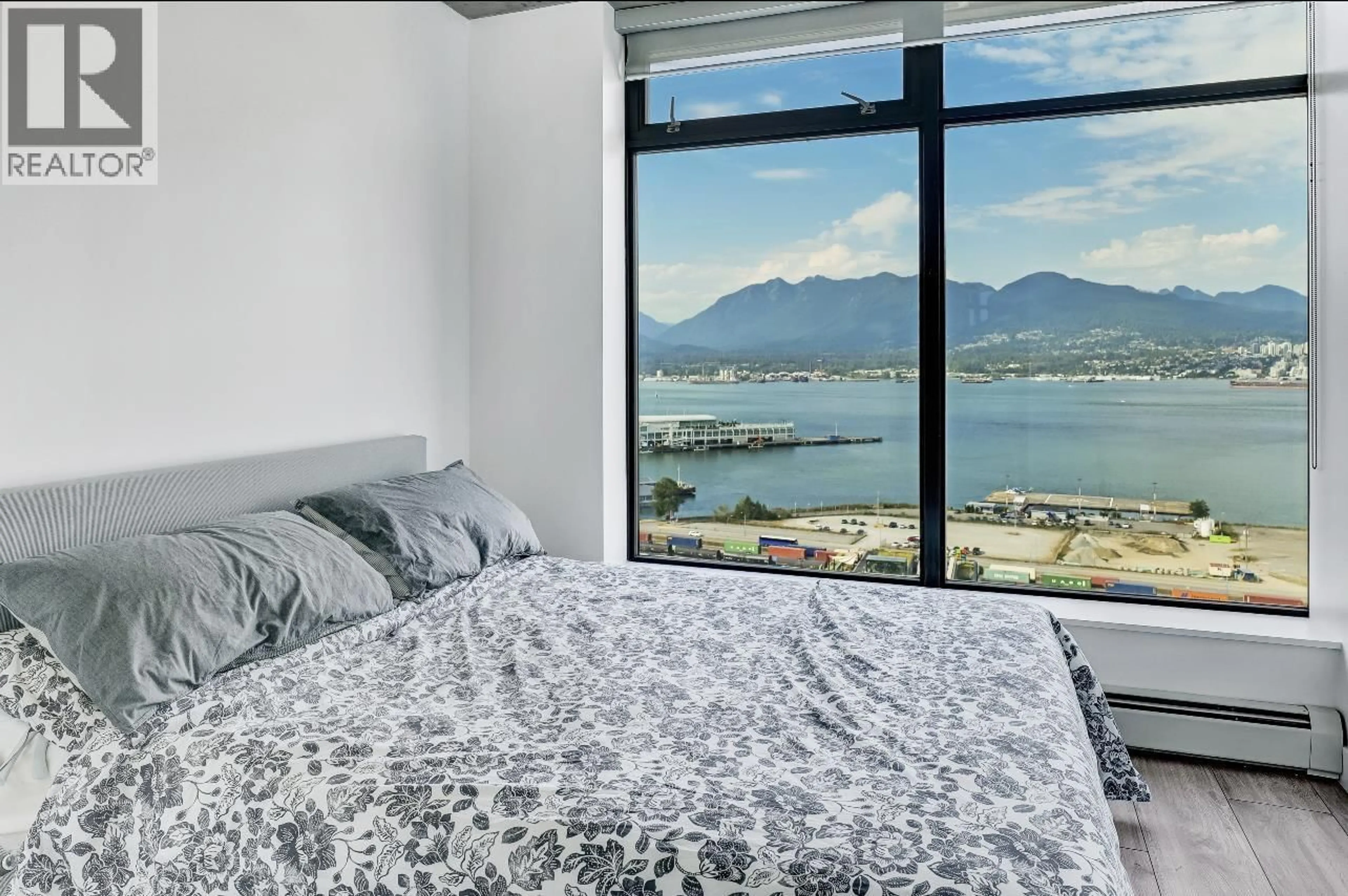 Bedroom with bed, unknown for 2401 - 128 CORDOVA STREET, Vancouver British Columbia V6B0G5