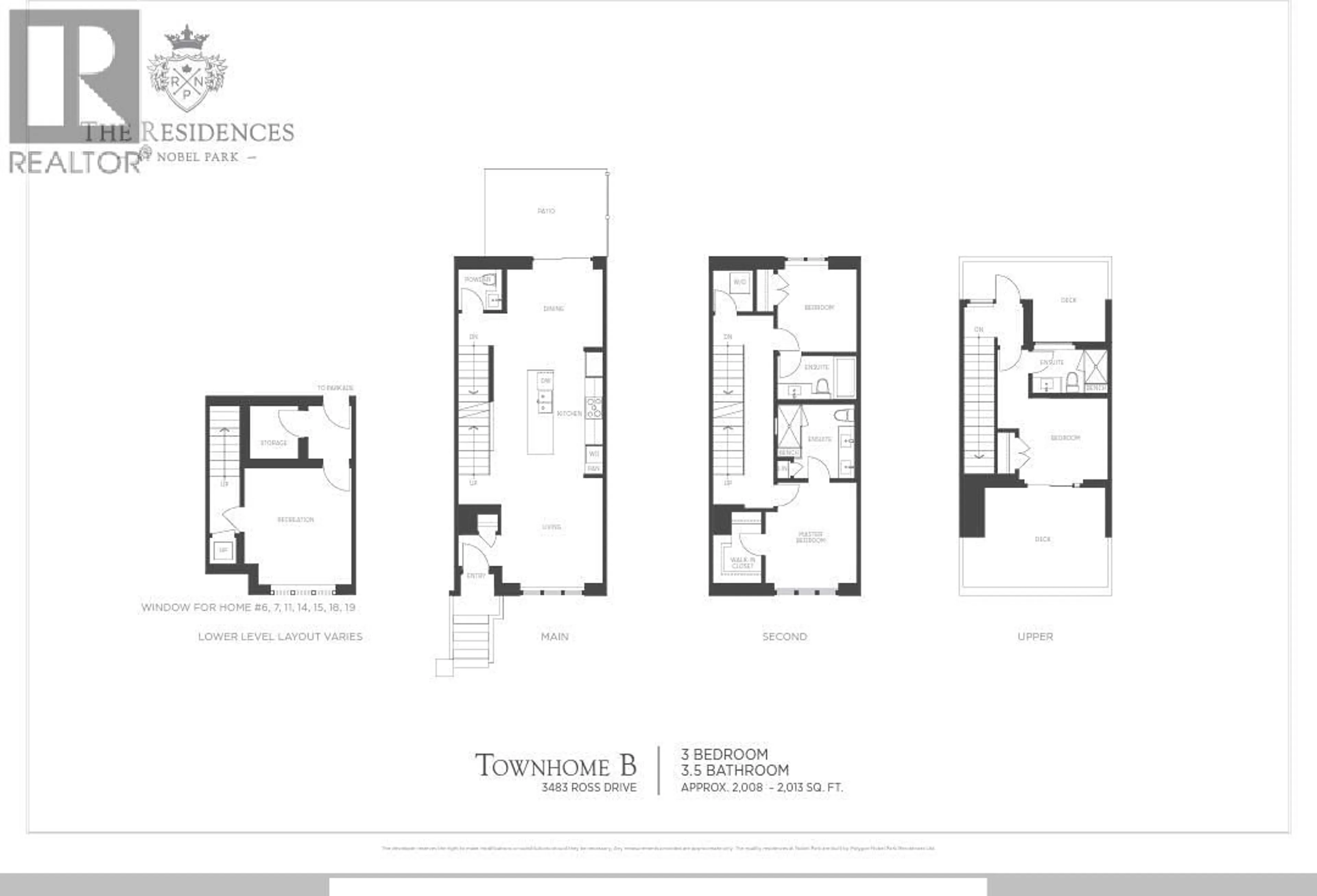 Floor plan for 18 - 3483 ROSS DRIVE, Vancouver British Columbia V6S0L3