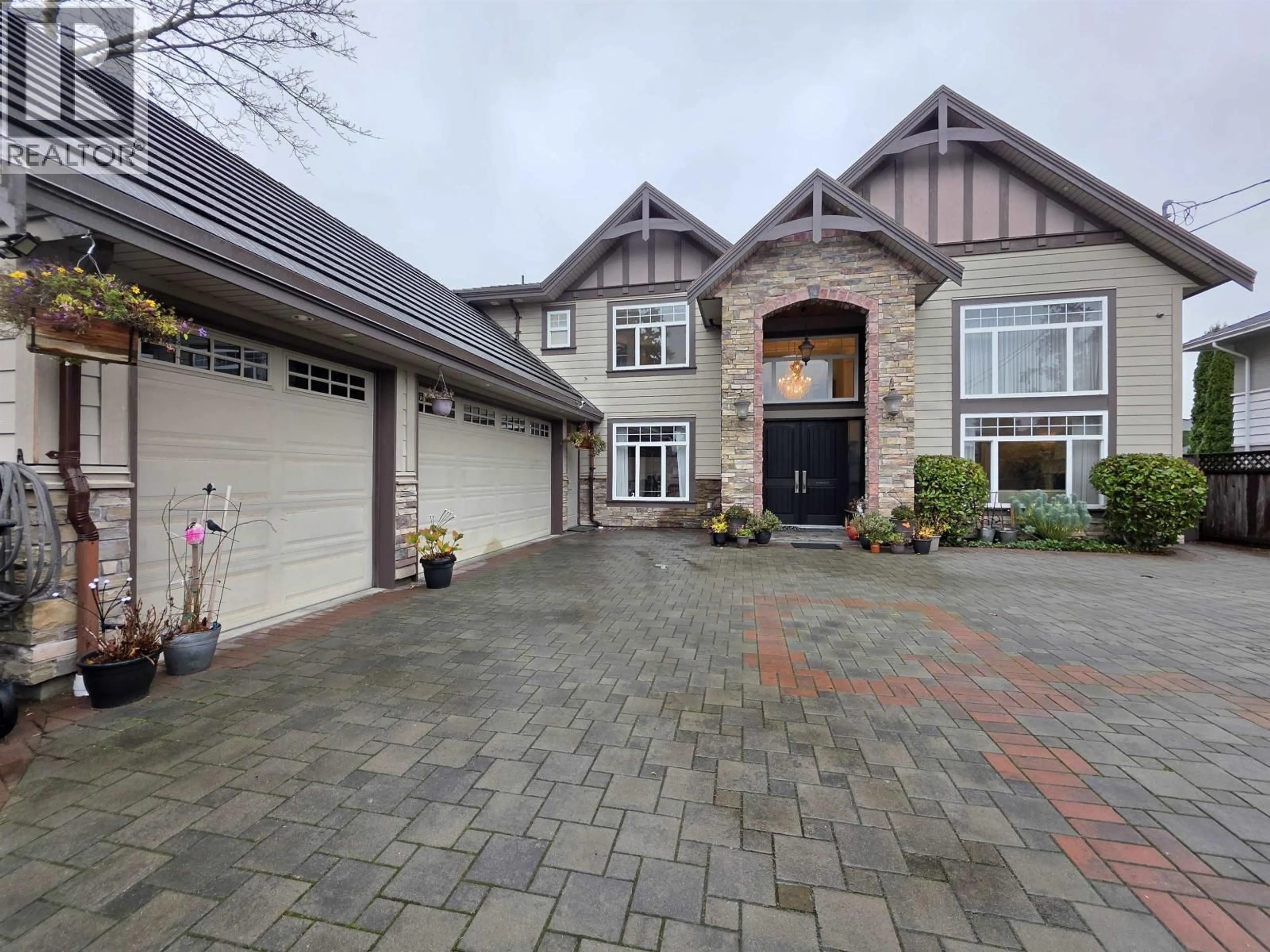 Home with brick exterior material, street for 8800 MOORE ROAD, Richmond British Columbia V6Y2J1