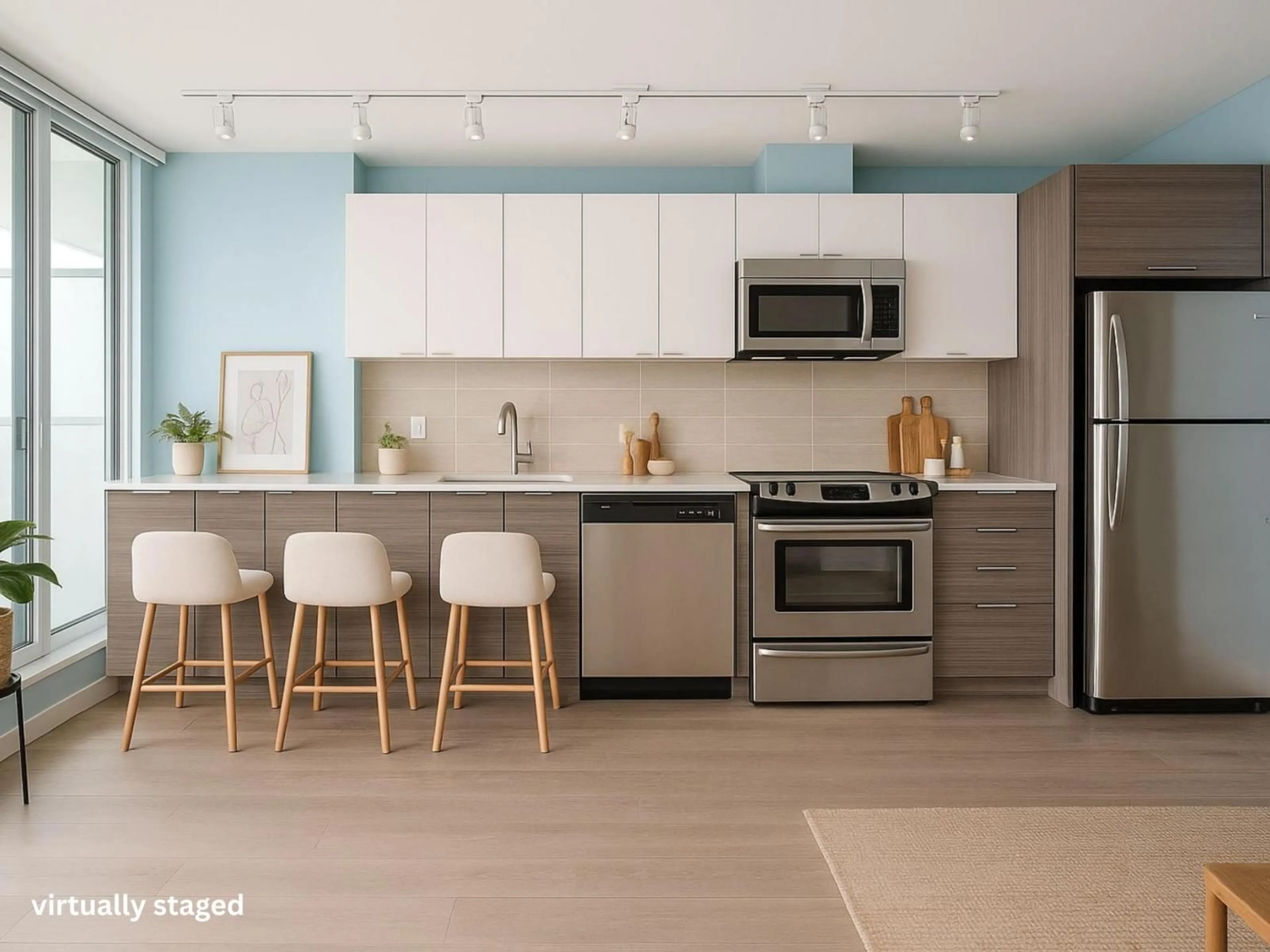 Open concept kitchen, unknown for 606 - 13303 CENTRAL AVENUE, Surrey British Columbia V3T0K6