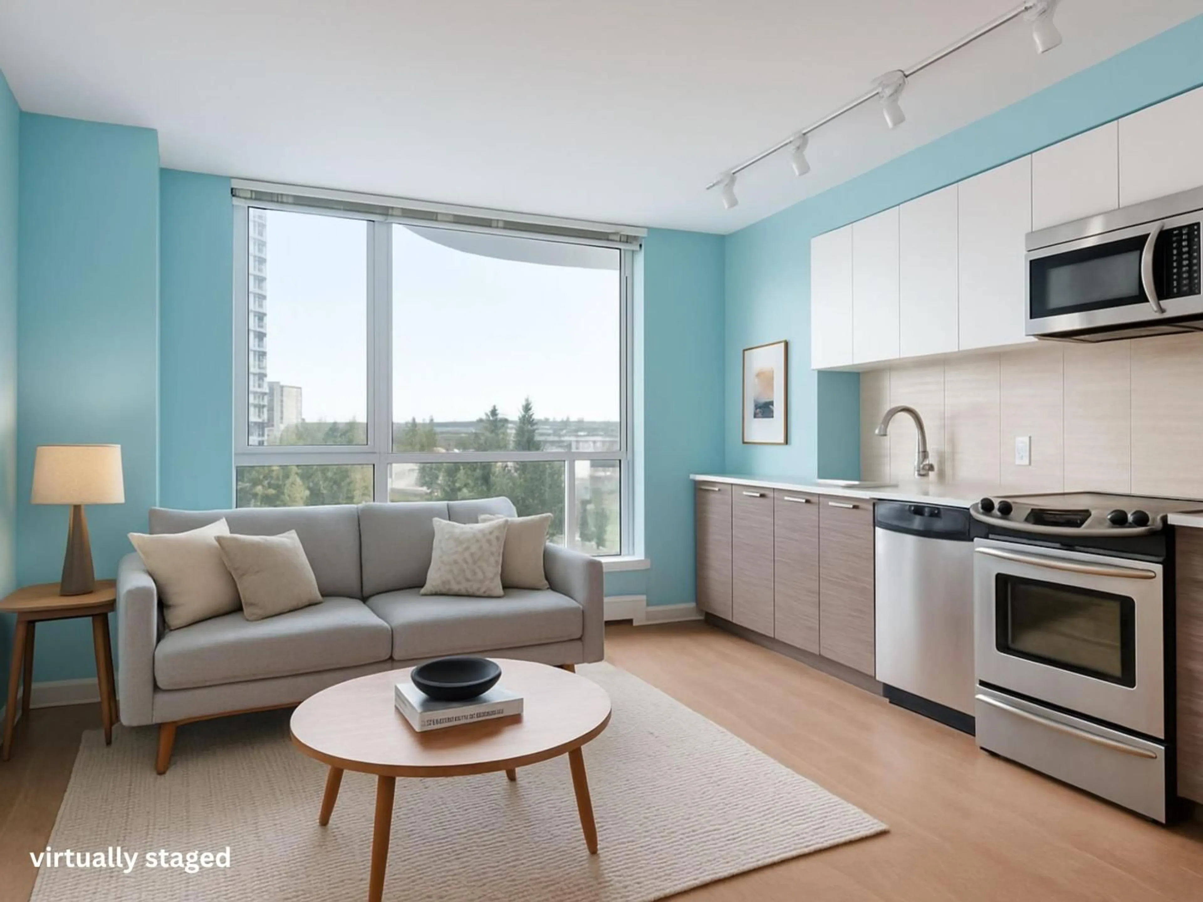 Living room with furniture, unknown for 606 - 13303 CENTRAL AVENUE, Surrey British Columbia V3T0K6